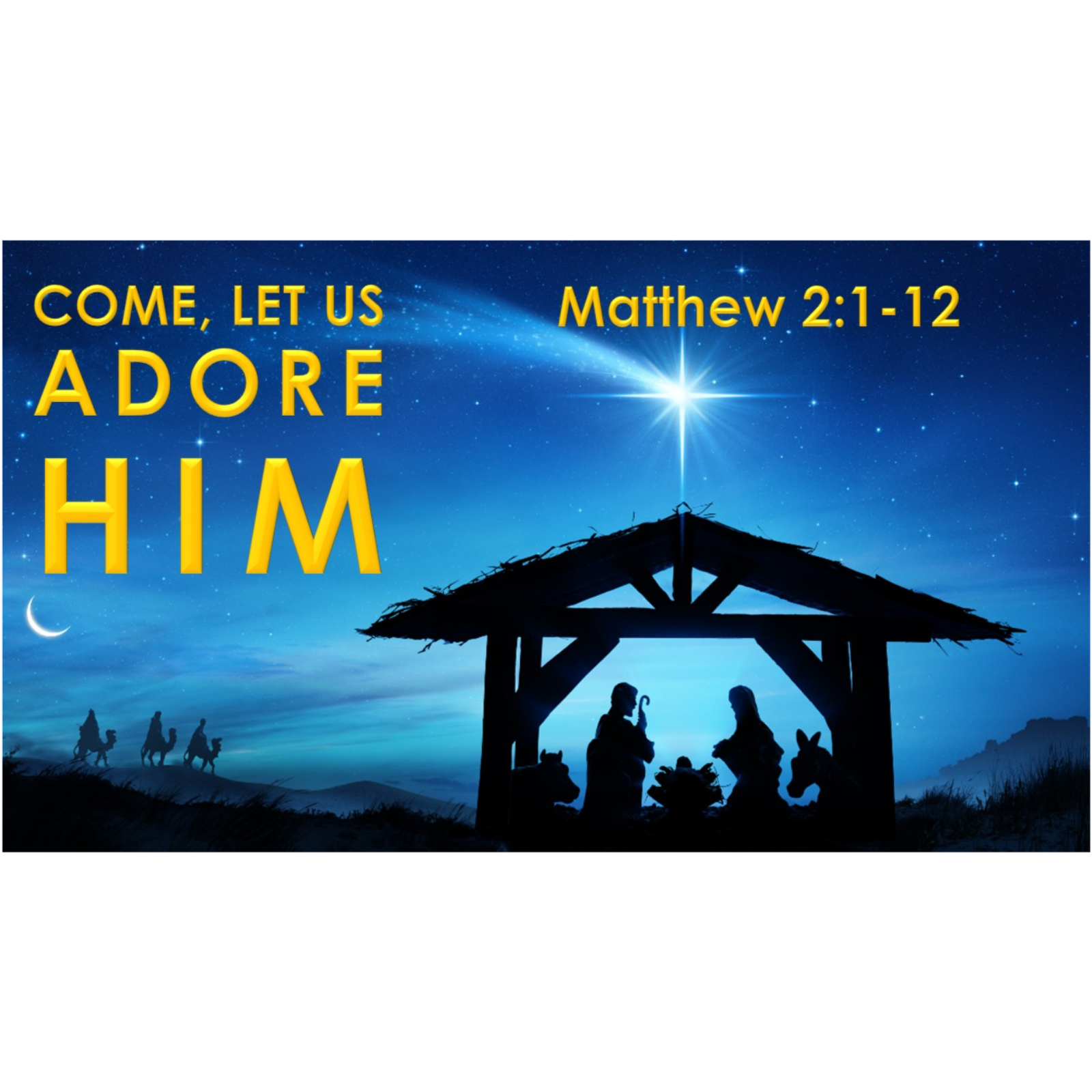 O Come, Let Us Adore Him (Matthew 2:1-12) episode artwork