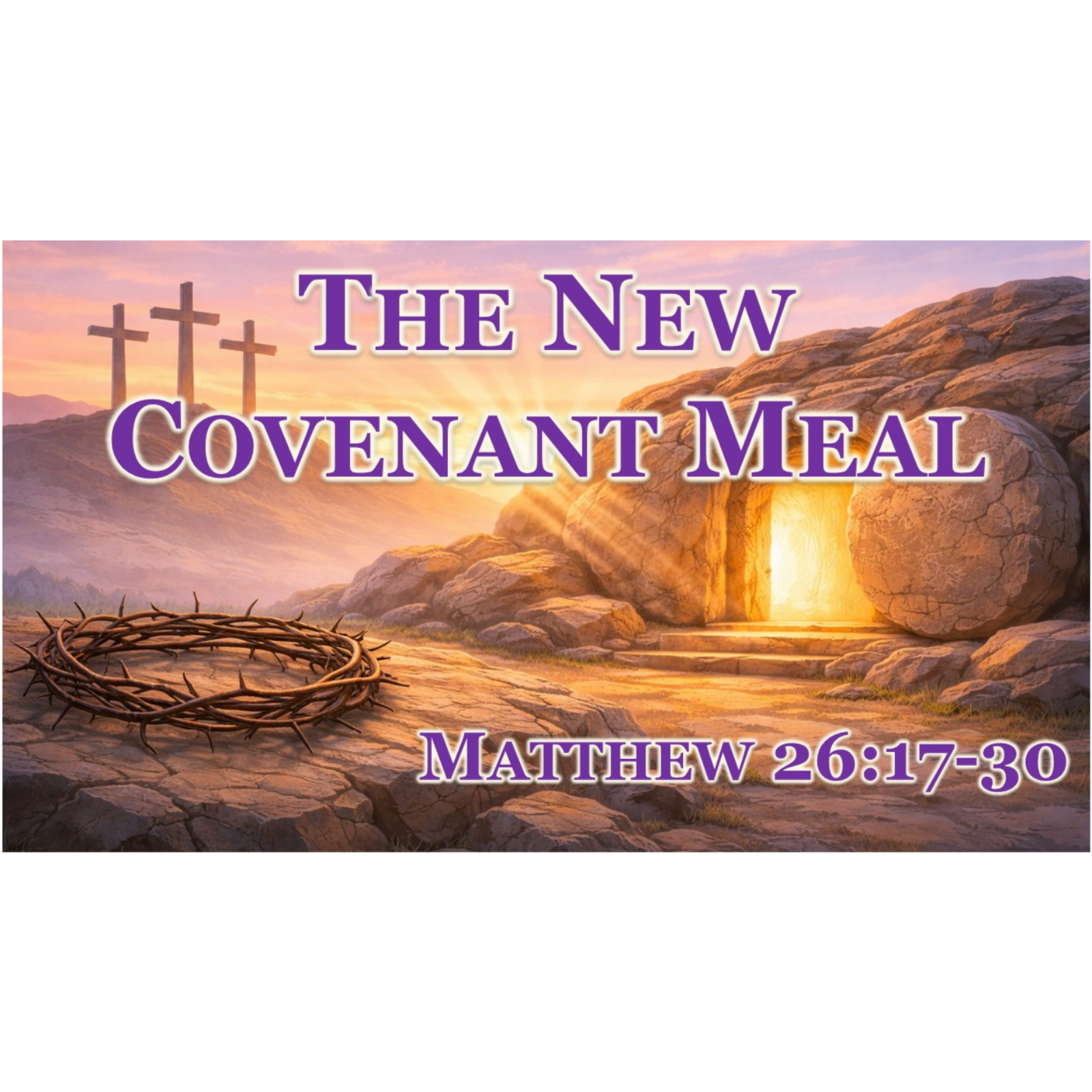 The New Covenant Meal (Matthew 26:17-30) episode artwork