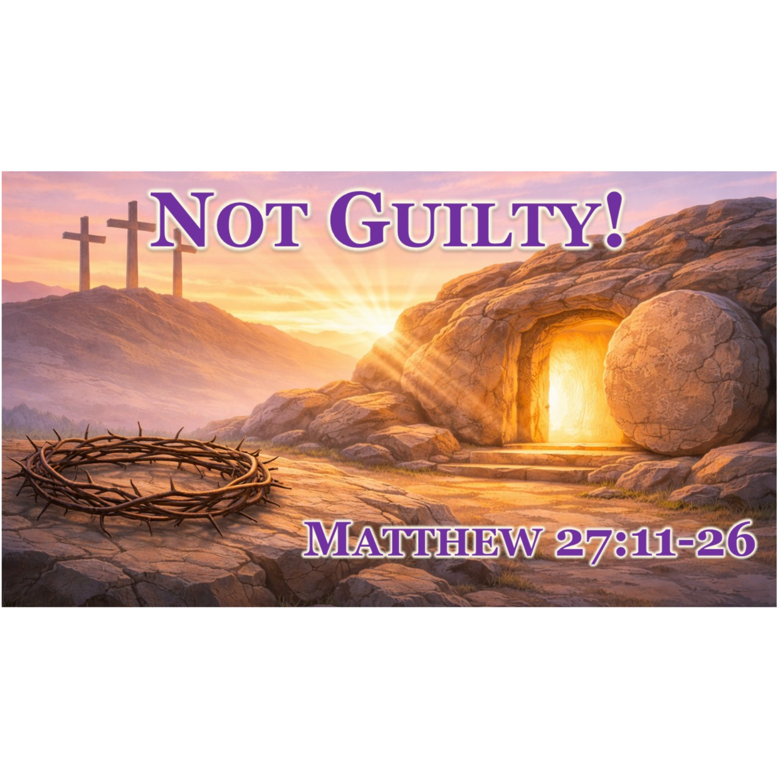 Not Guilty! (Matthew 27:11-26) episode artwork