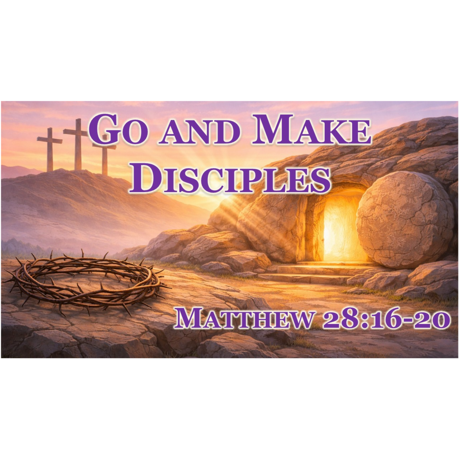 Go and Make Disciples (Matthew 28:16-20) episode artwork