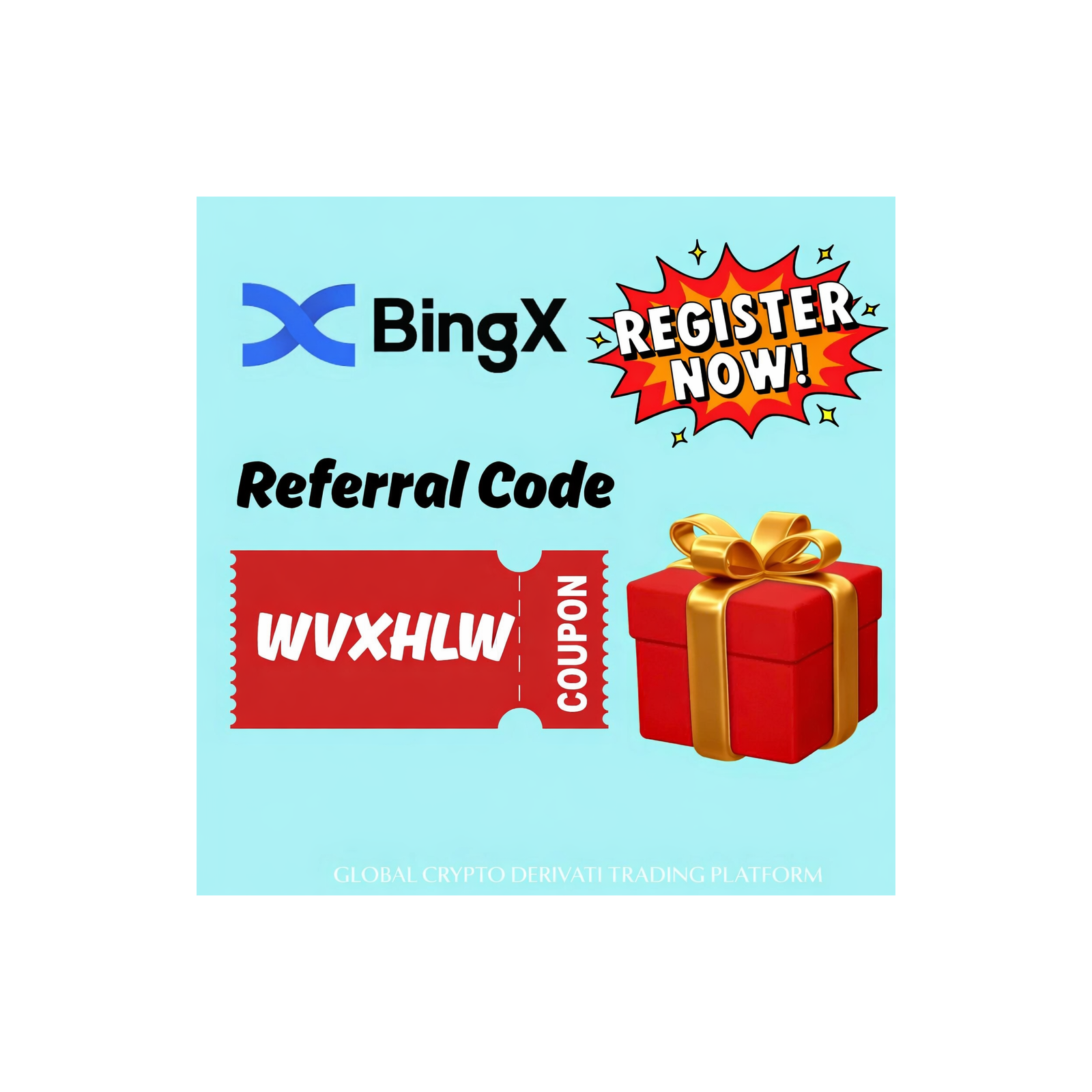Best BingX Referral Code "WVXHLW"