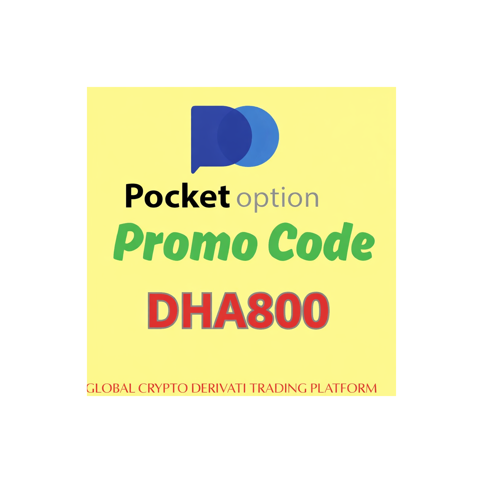 Best Pocket Option Promo Code (DHA800)