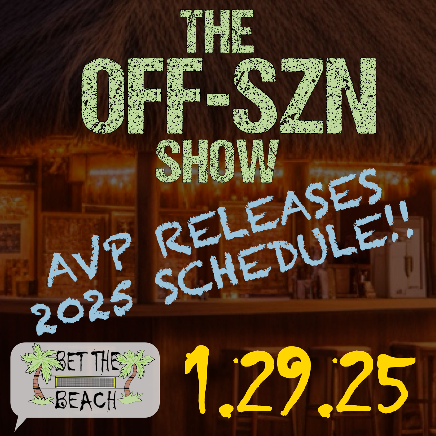The 2025 AVP Schedule Release Show episode artwork