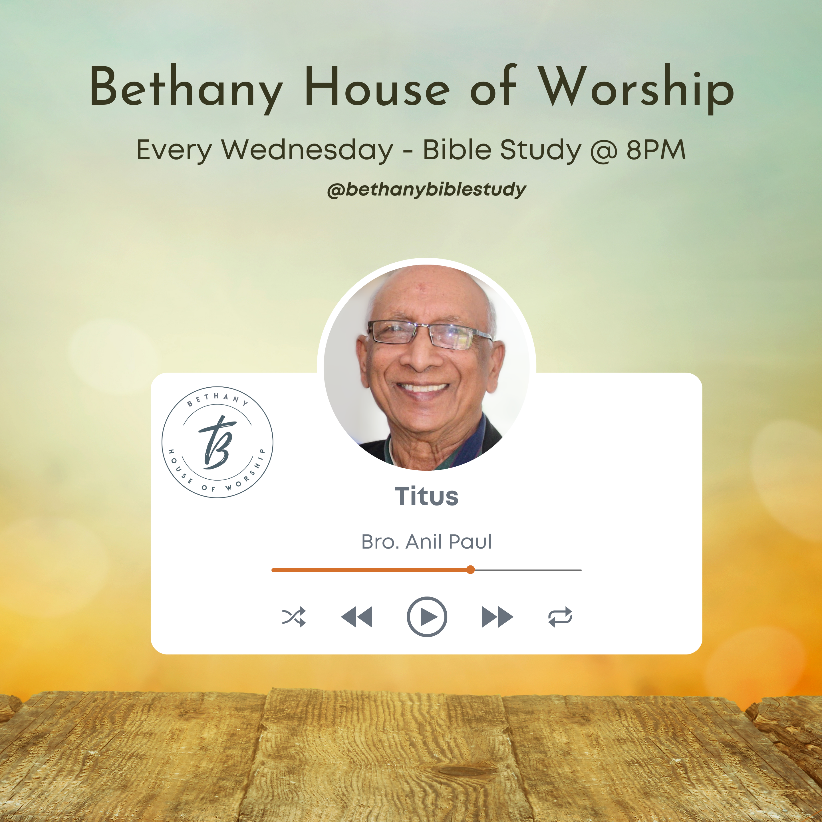 Bethany Bible Study