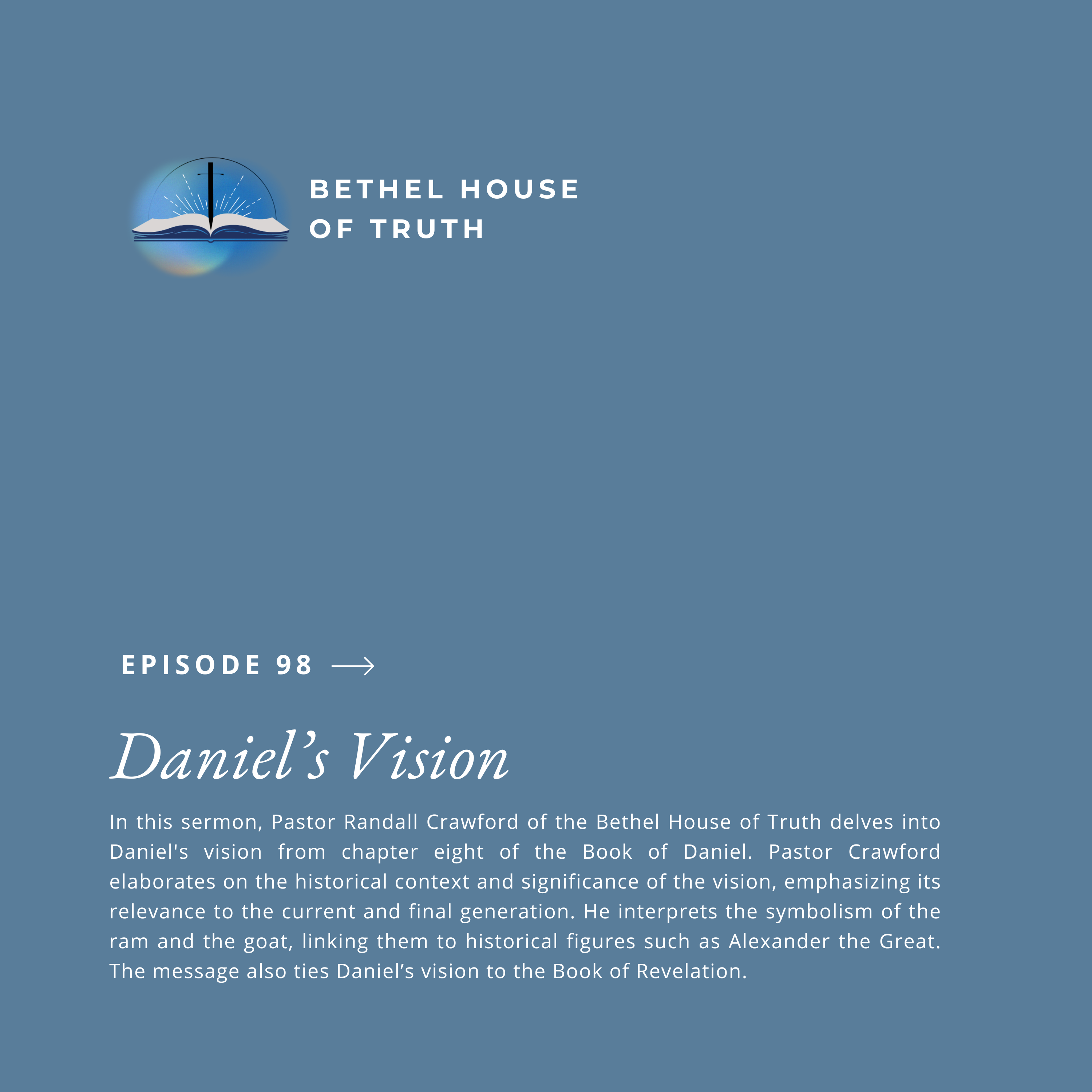 Sunday Sermons | Bethel House of Truth | Pastor Randall Crawford Sr.