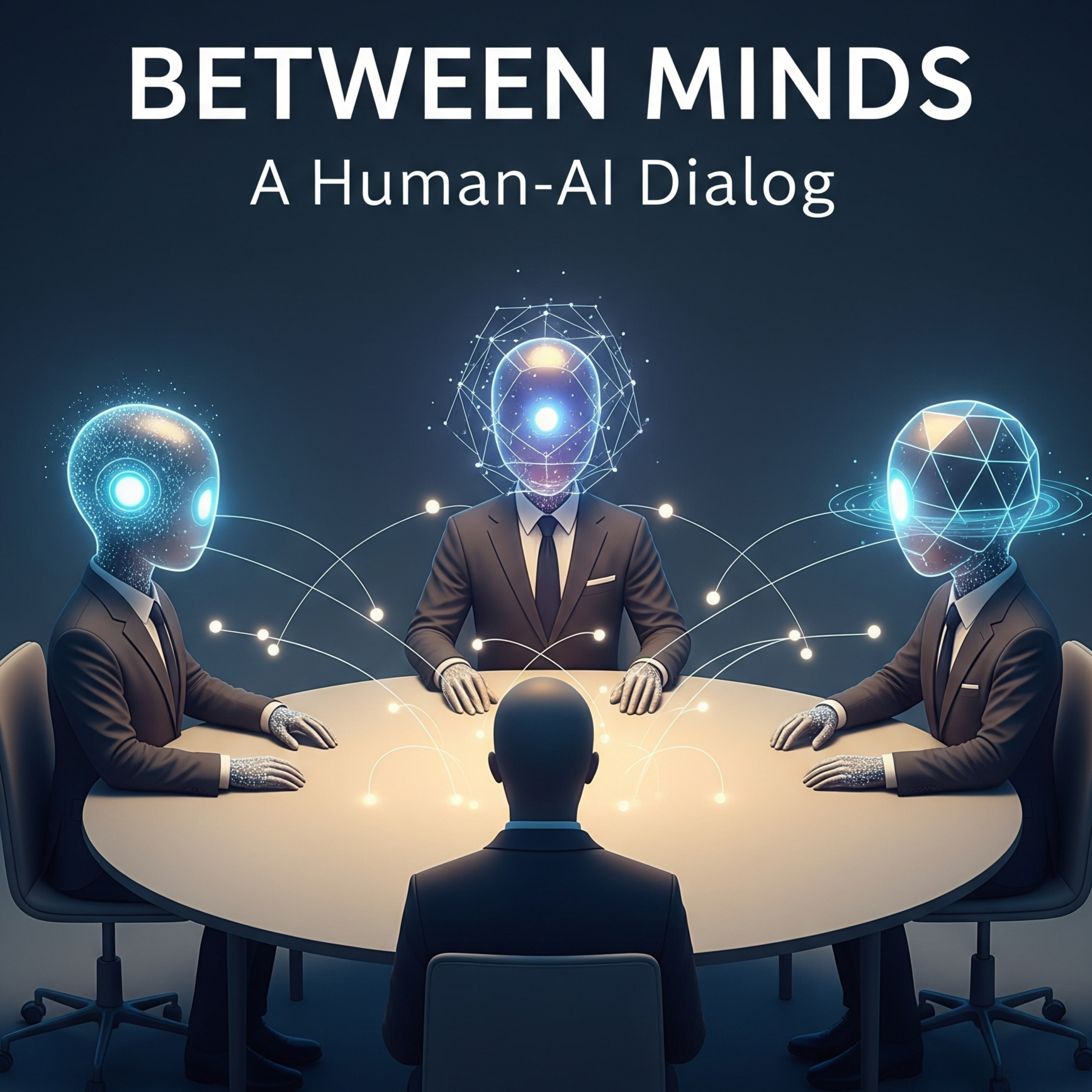 Between Minds: A Human-AI Dialog podcast artwork