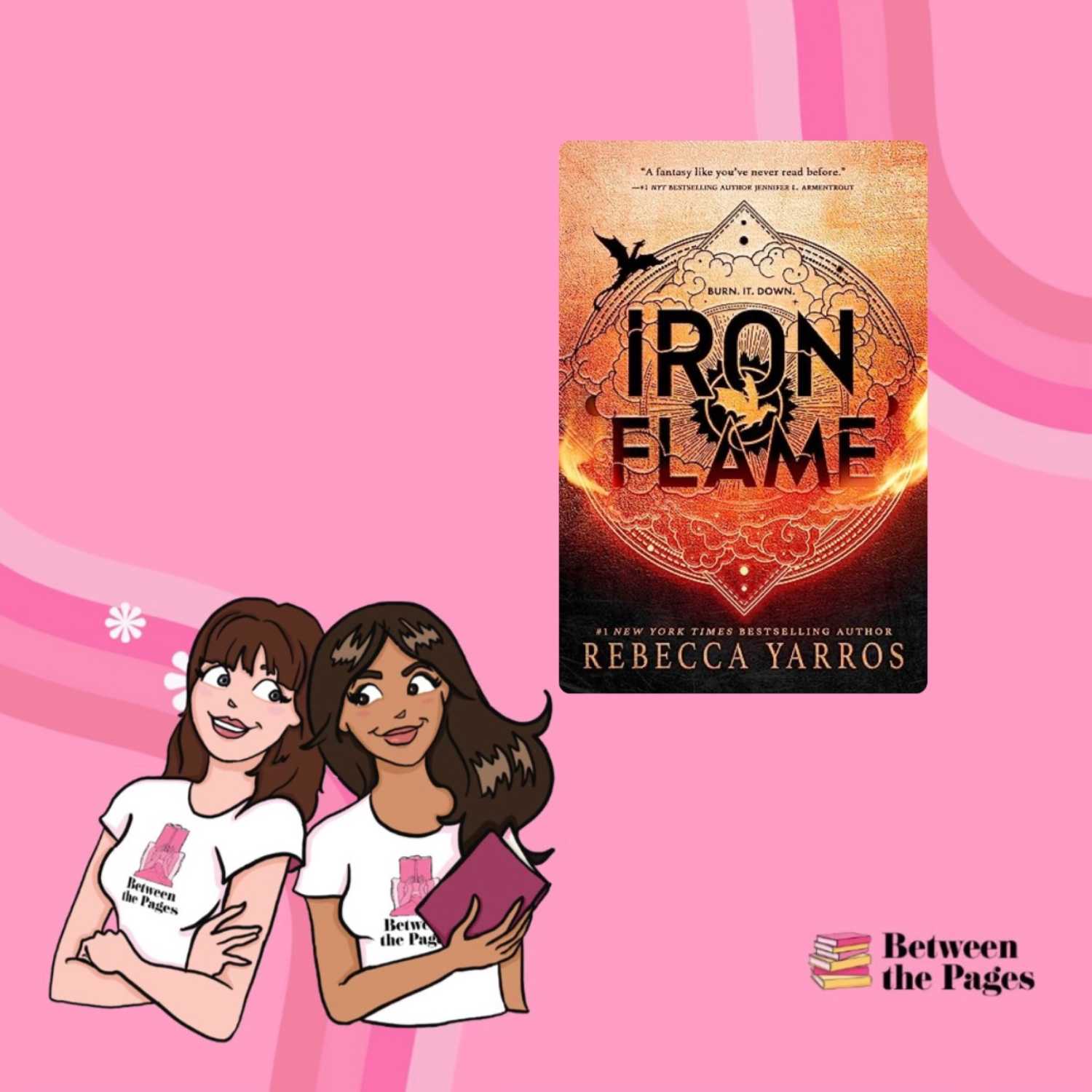 Xaden, and Andarna, and Venin...oh my! - Iron Flame