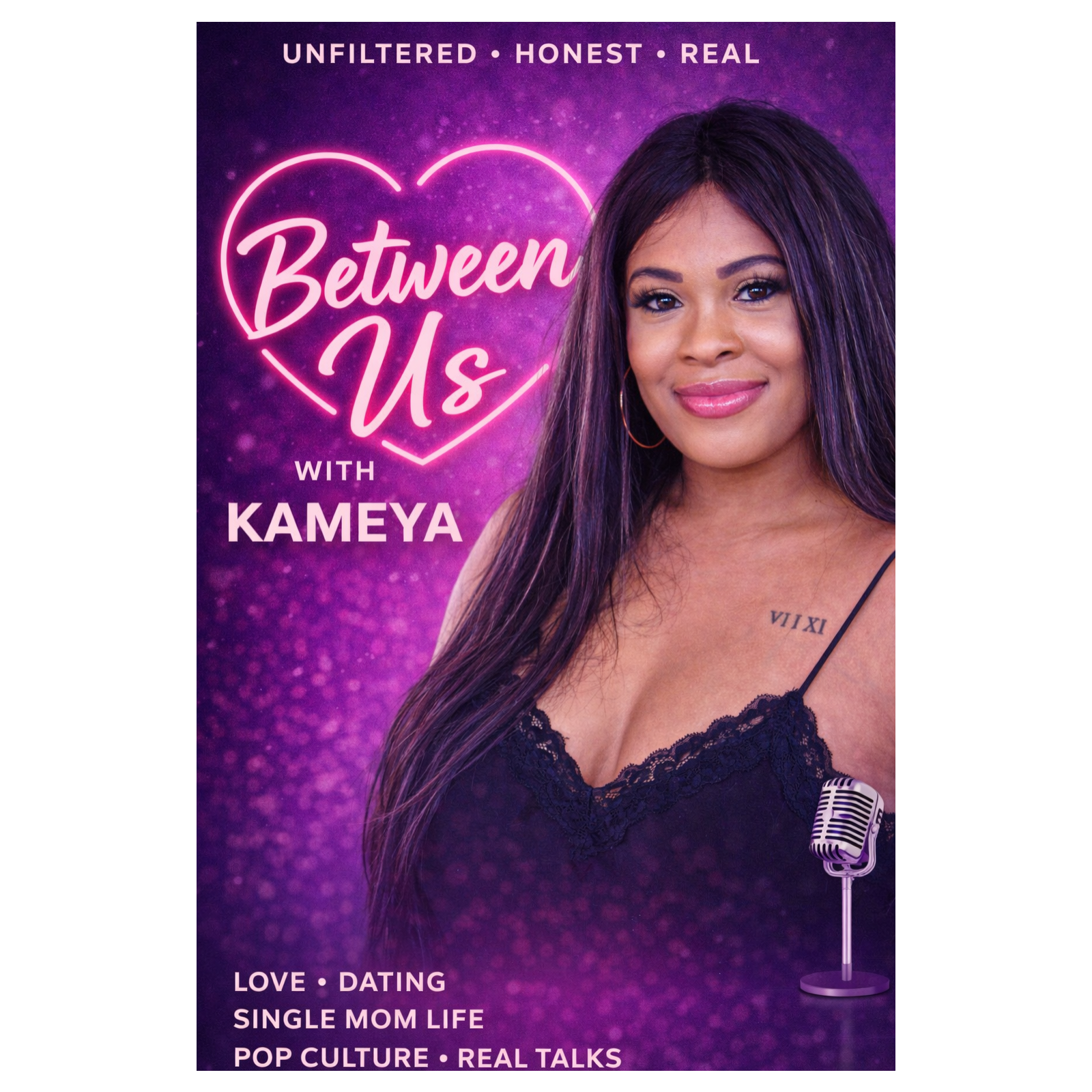 Between Us With Kameya cover art