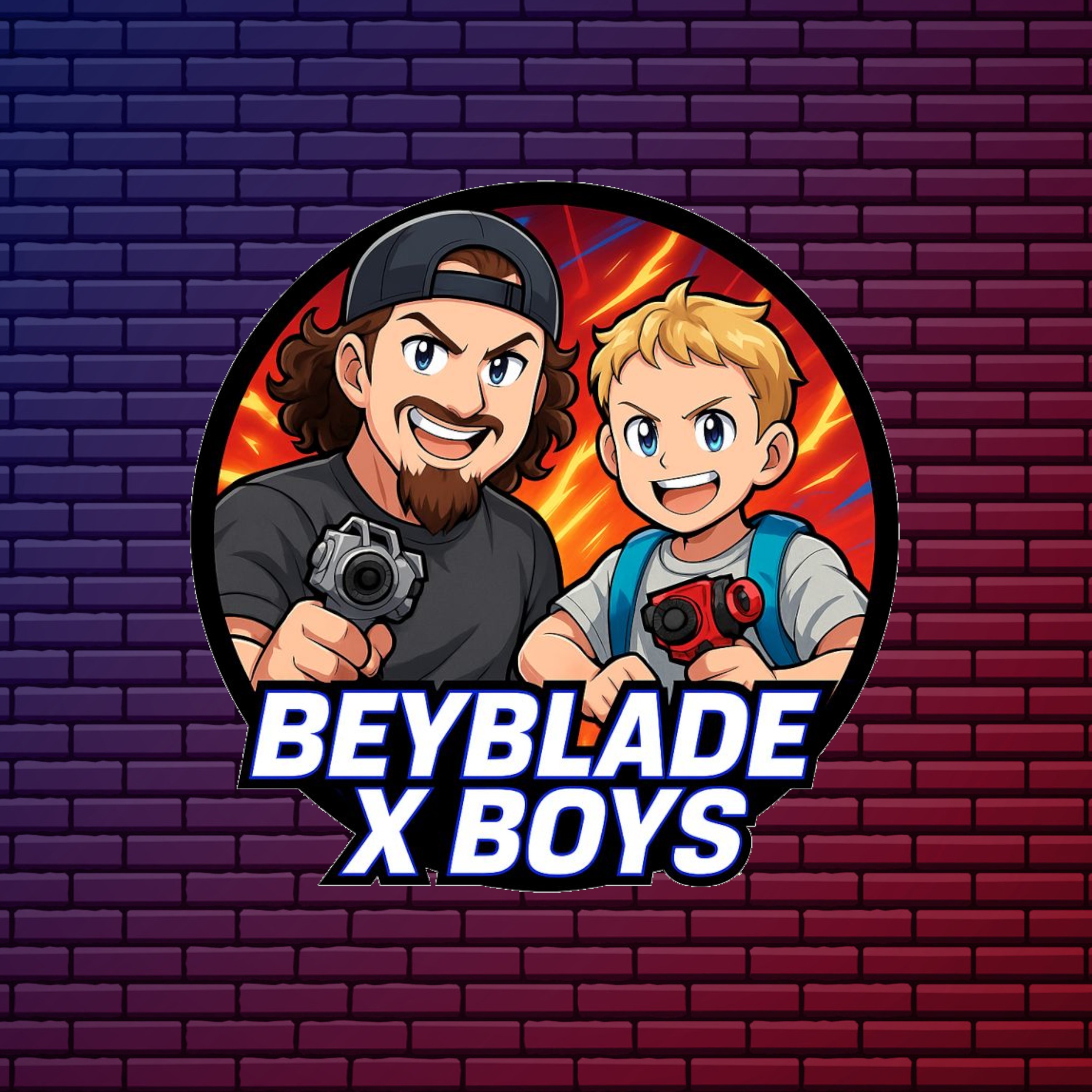 Beyblade X Boys Podcast cover art