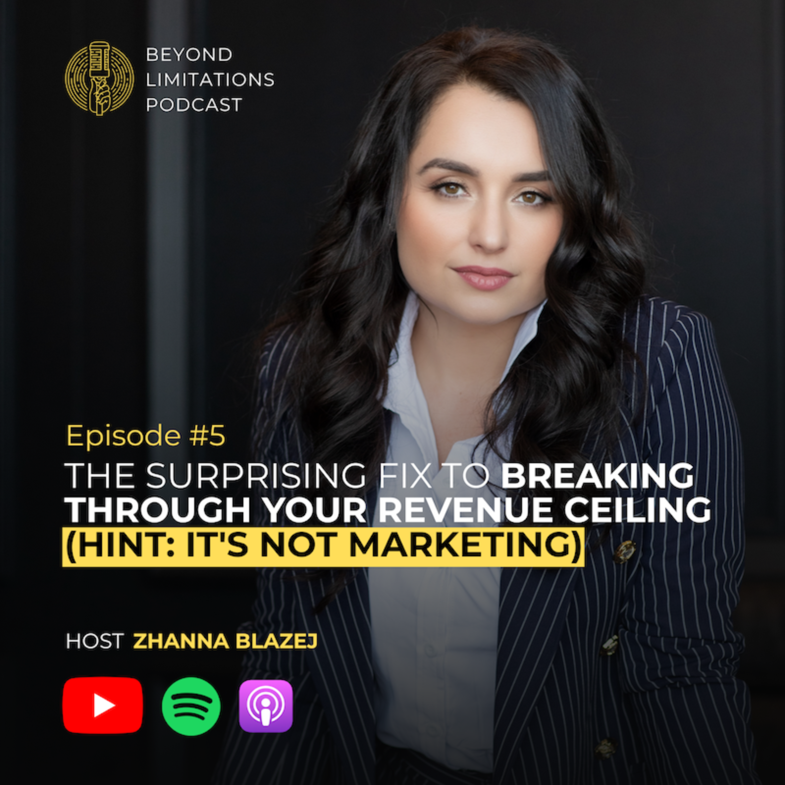 The Surprising Fix to Breaking Through Your Revenue Ceiling (Hint: It's Not Marketing) episode artwork