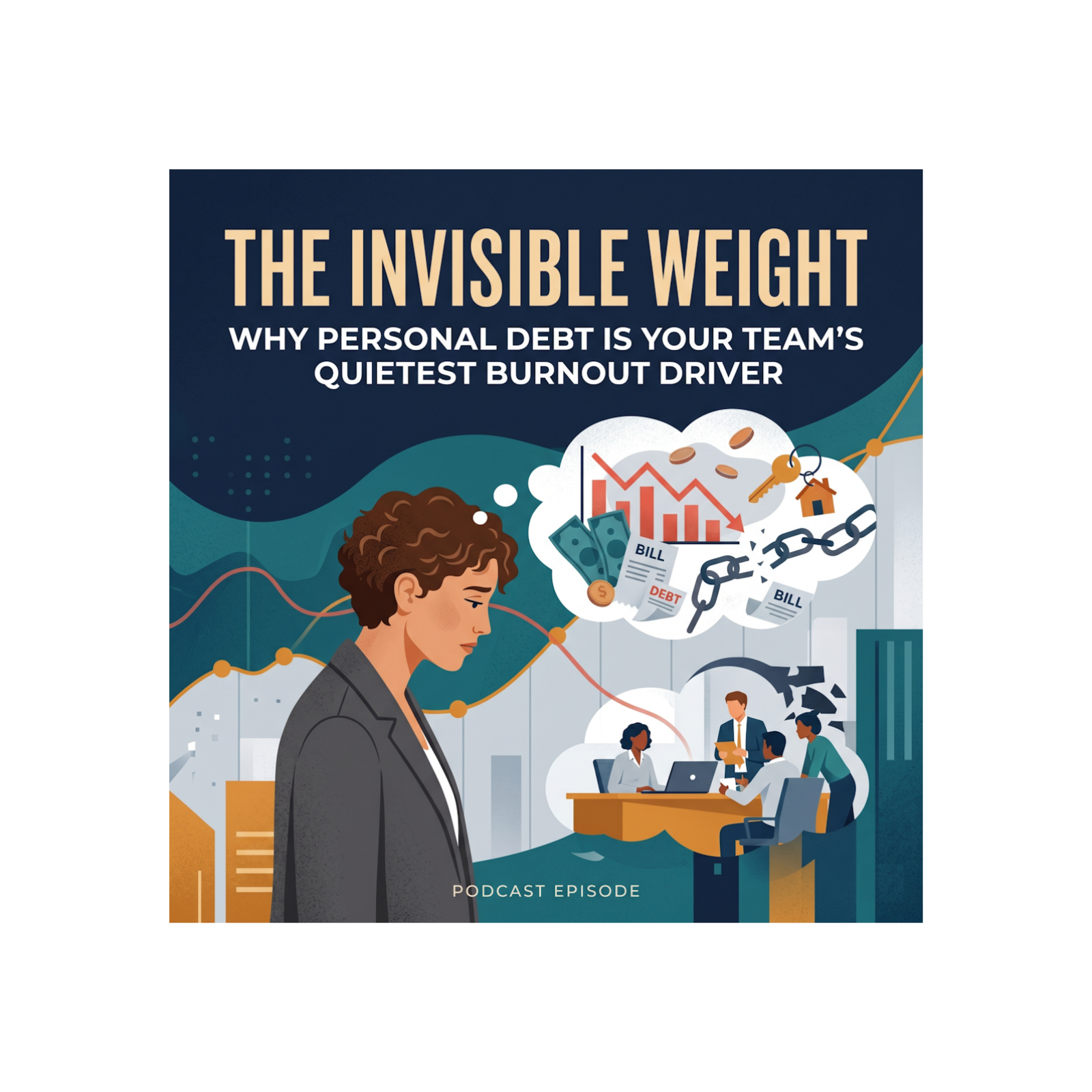 The Invisible Weight: Why Personal Debt is Your Team’s Quietest Burnout Driver episode artwork