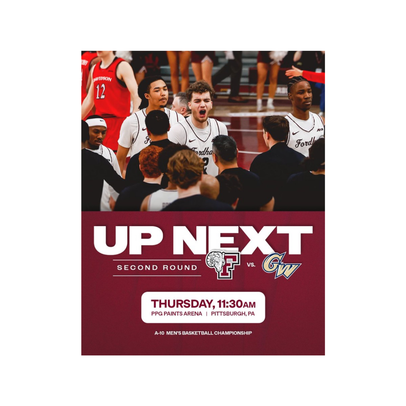 Episode 19: #8 seed Fordham Rams in A10 Tournament episode artwork