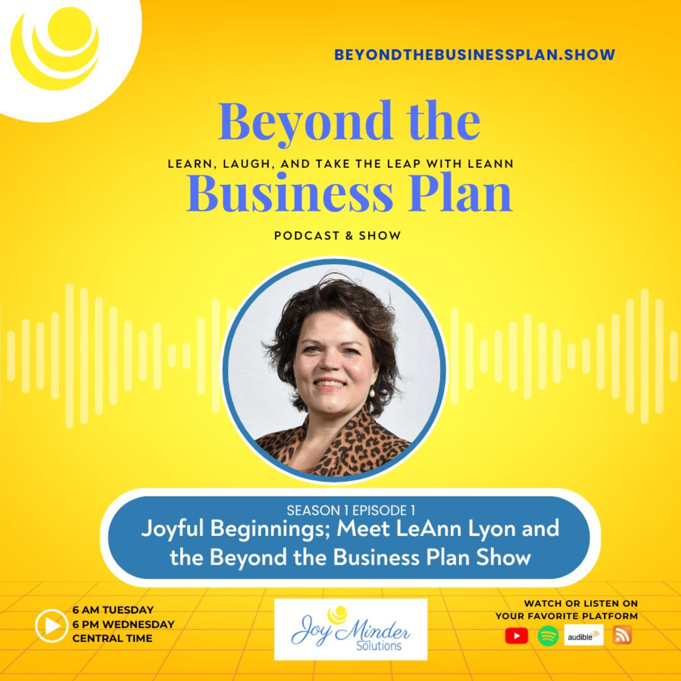 Beyond the Business Plan; Learn, Laugh & Take the Leap with LeAnn!