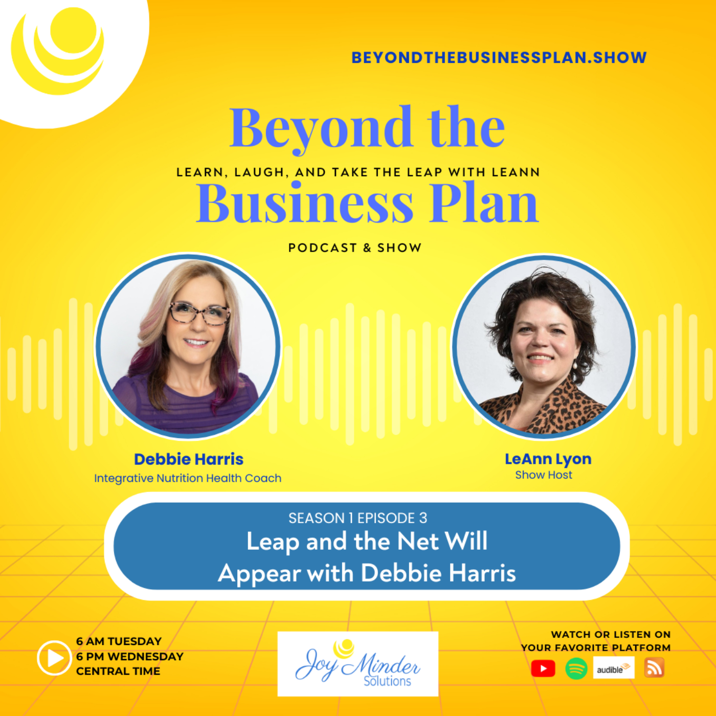 Beyond the Business Plan; Learn, Laugh & Take the Leap with LeAnn!
