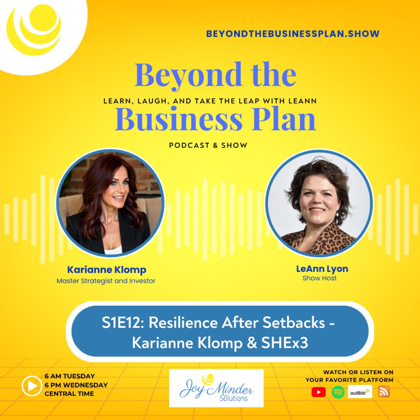 Beyond the Business Plan; Learn, Laugh & Take the Leap with LeAnn!