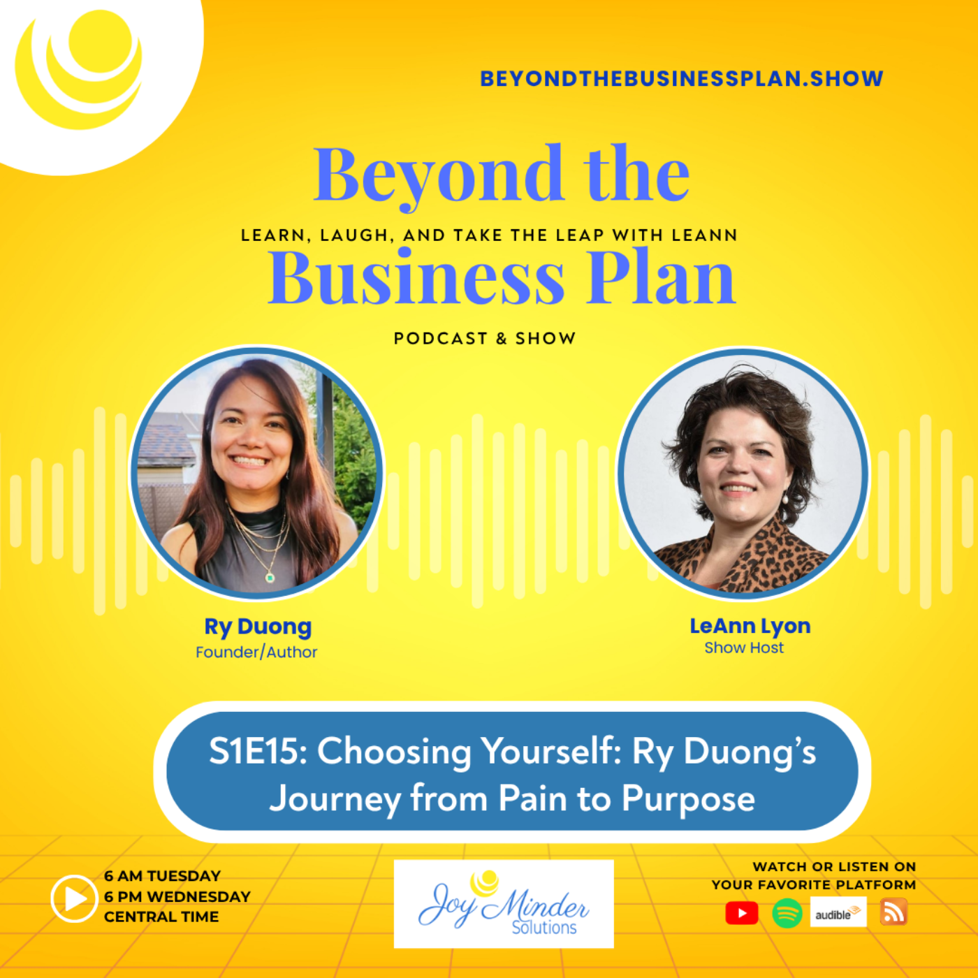 Beyond the Business Plan; Learn, Laugh & Take the Leap with LeAnn!