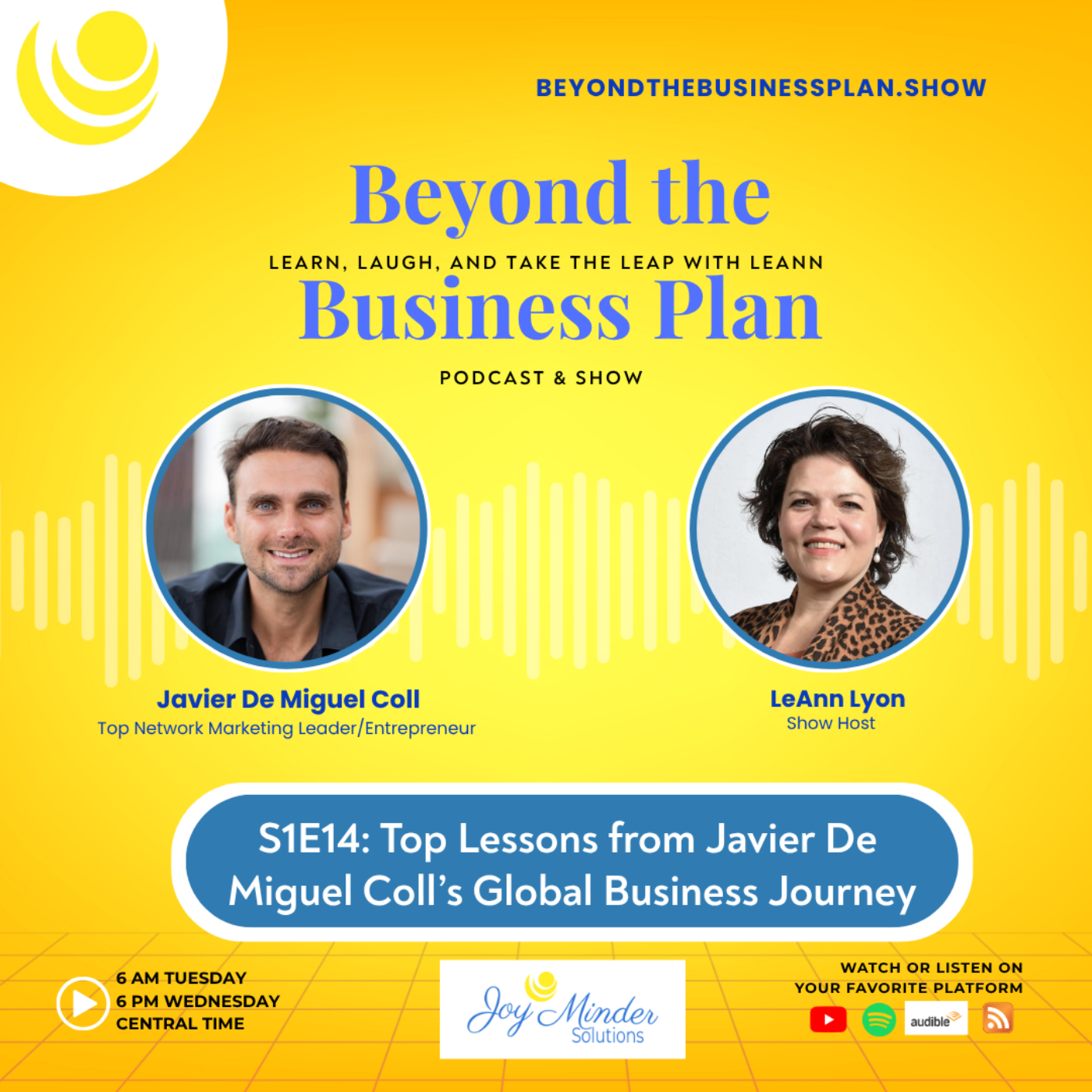Beyond the Business Plan; Learn, Laugh & Take the Leap with LeAnn!