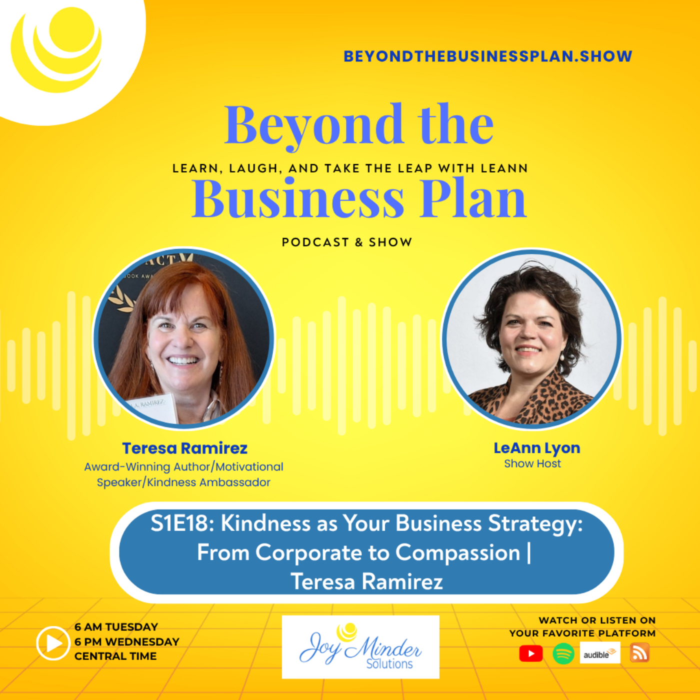 Beyond the Business Plan; Learn, Laugh & Take the Leap with LeAnn!