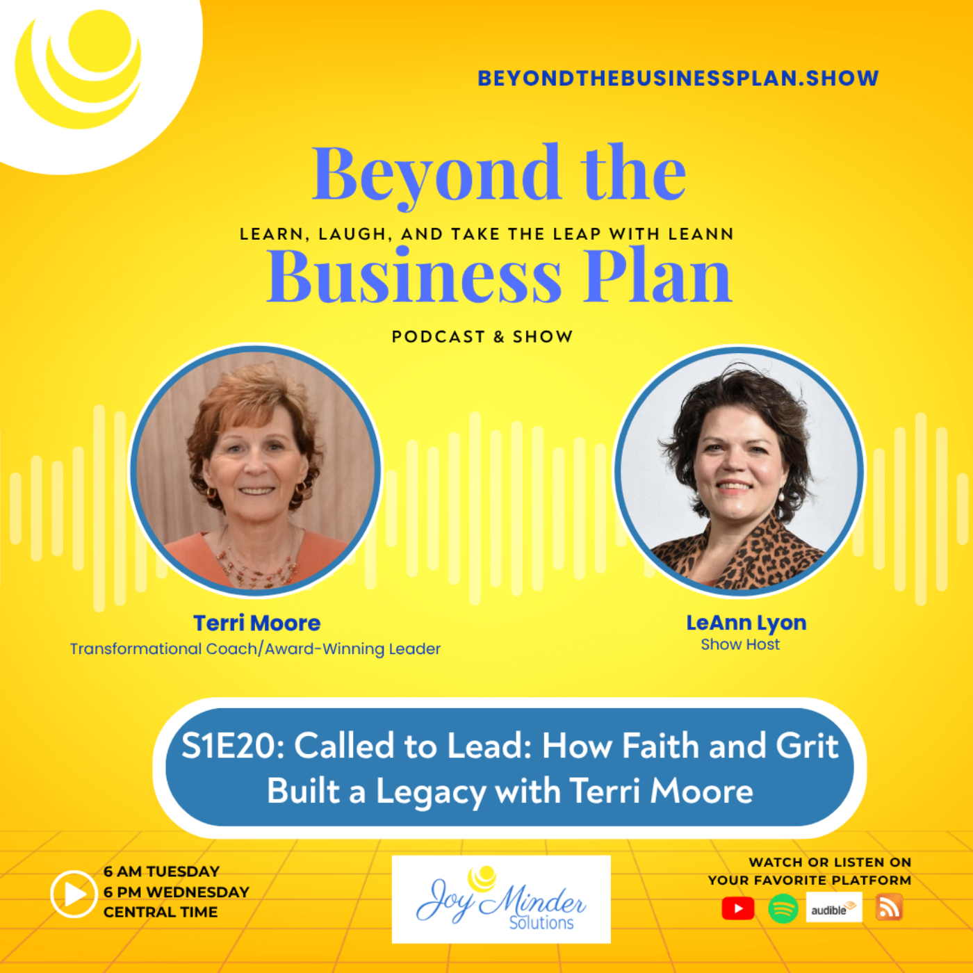 Beyond the Business Plan; Learn, Laugh & Take the Leap with LeAnn!