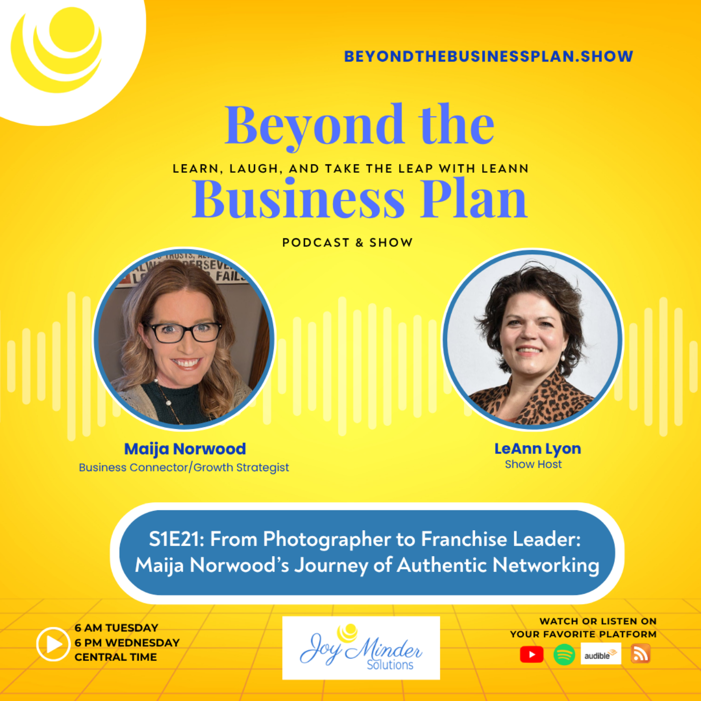 Beyond the Business Plan; Learn, Laugh & Take the Leap with LeAnn!