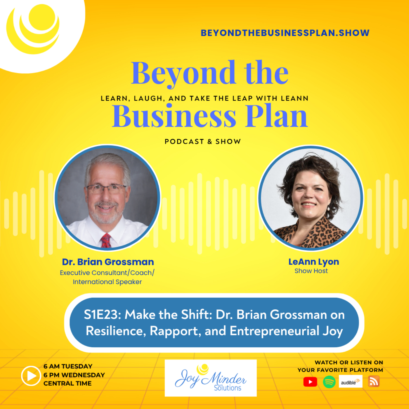Beyond the Business Plan; Learn, Laugh & Take the Leap with LeAnn!