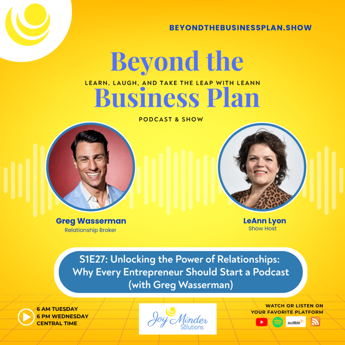 Beyond the Business Plan; Learn, Laugh & Take the Leap with LeAnn!