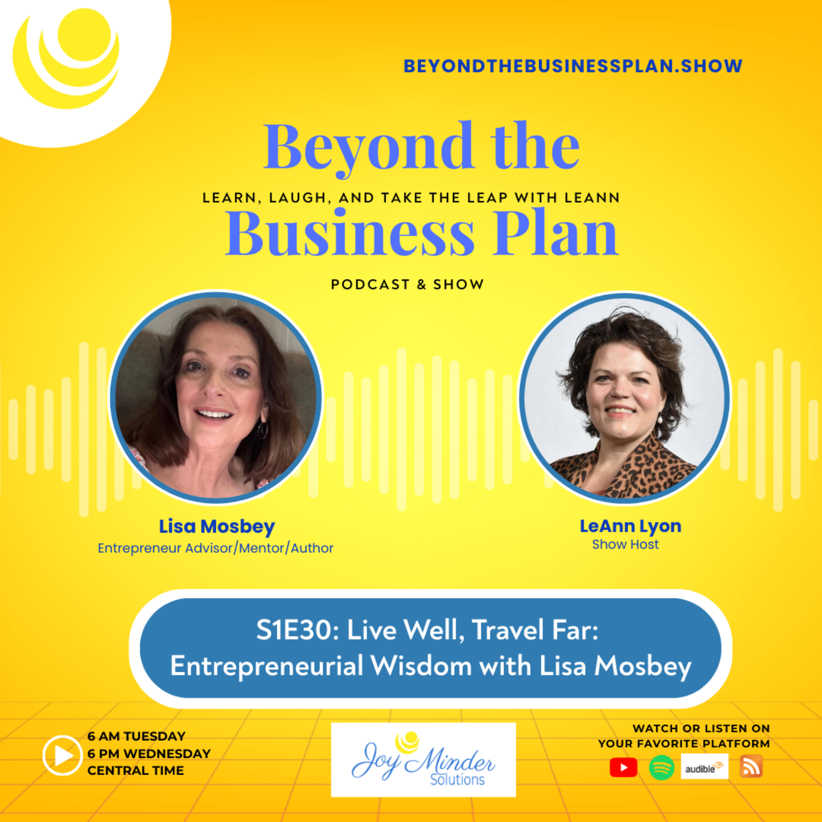 Beyond the Business Plan; Learn, Laugh & Take the Leap with LeAnn!