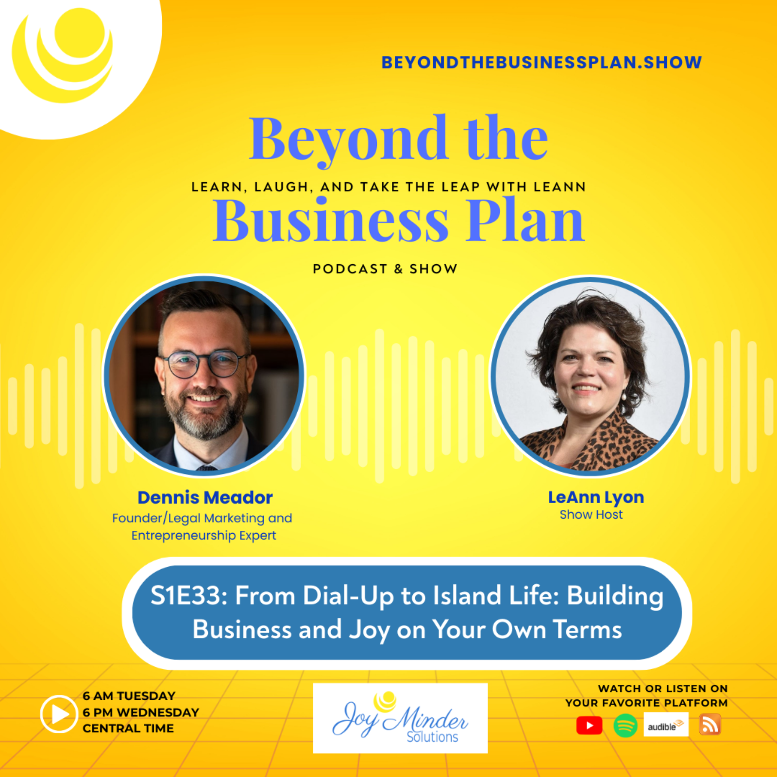 Beyond the Business Plan; Learn, Laugh & Take the Leap with LeAnn!