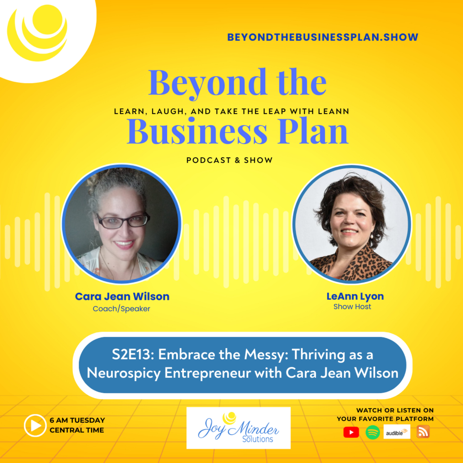 Beyond the Business Plan; Learn, Laugh & Take the Leap with LeAnn!