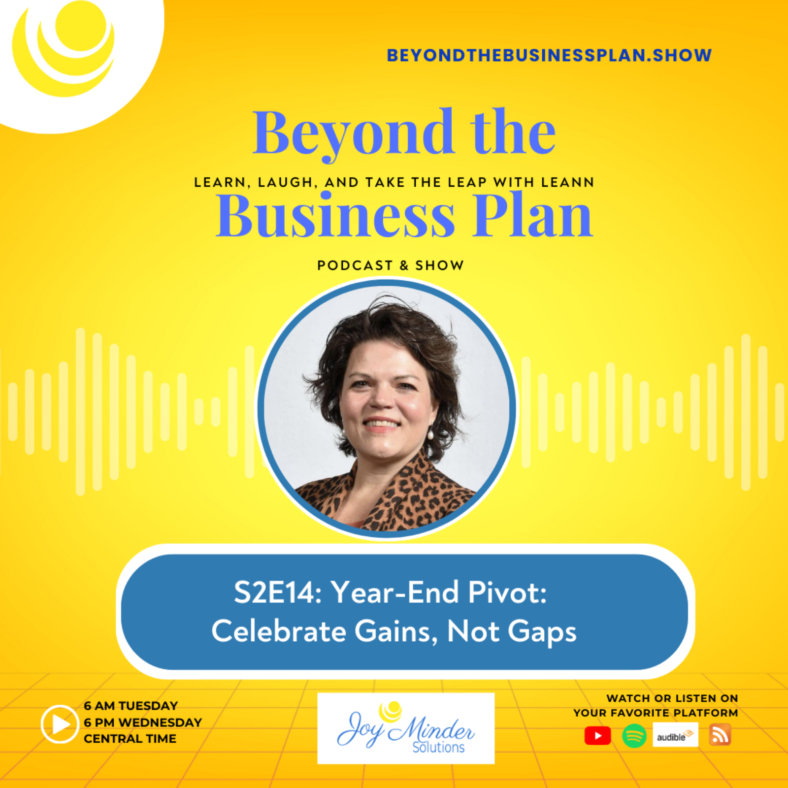 Beyond the Business Plan; Learn, Laugh & Take the Leap with LeAnn!