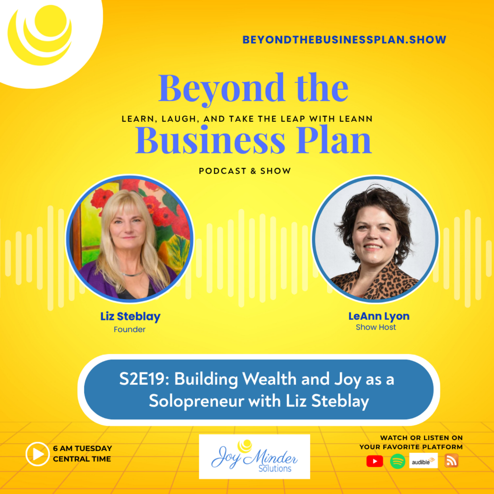 Beyond the Business Plan; Learn, Laugh & Take the Leap with LeAnn!