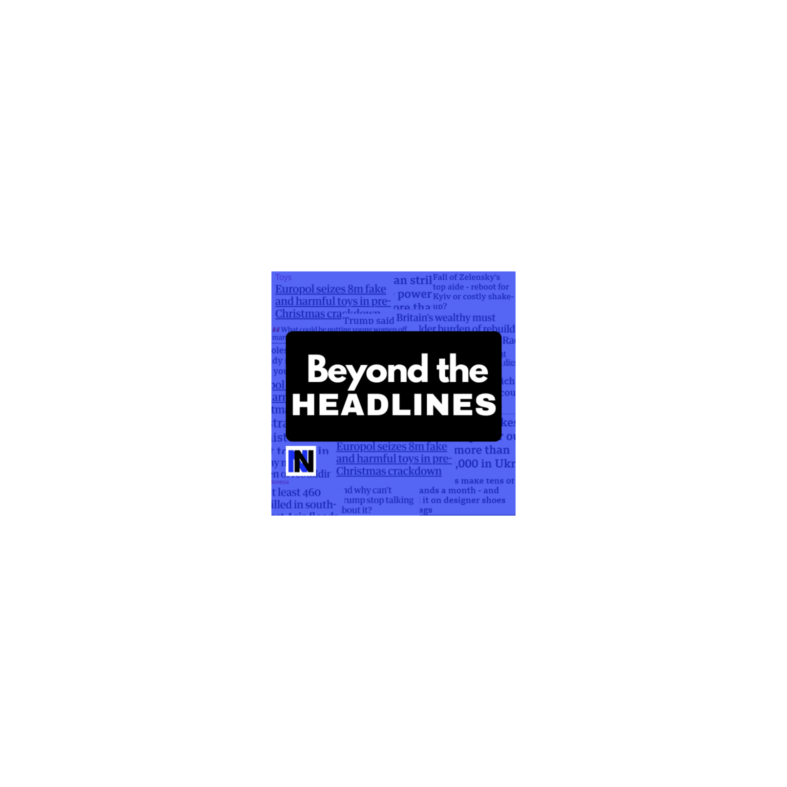 Beyond the Headlines podcast artwork
