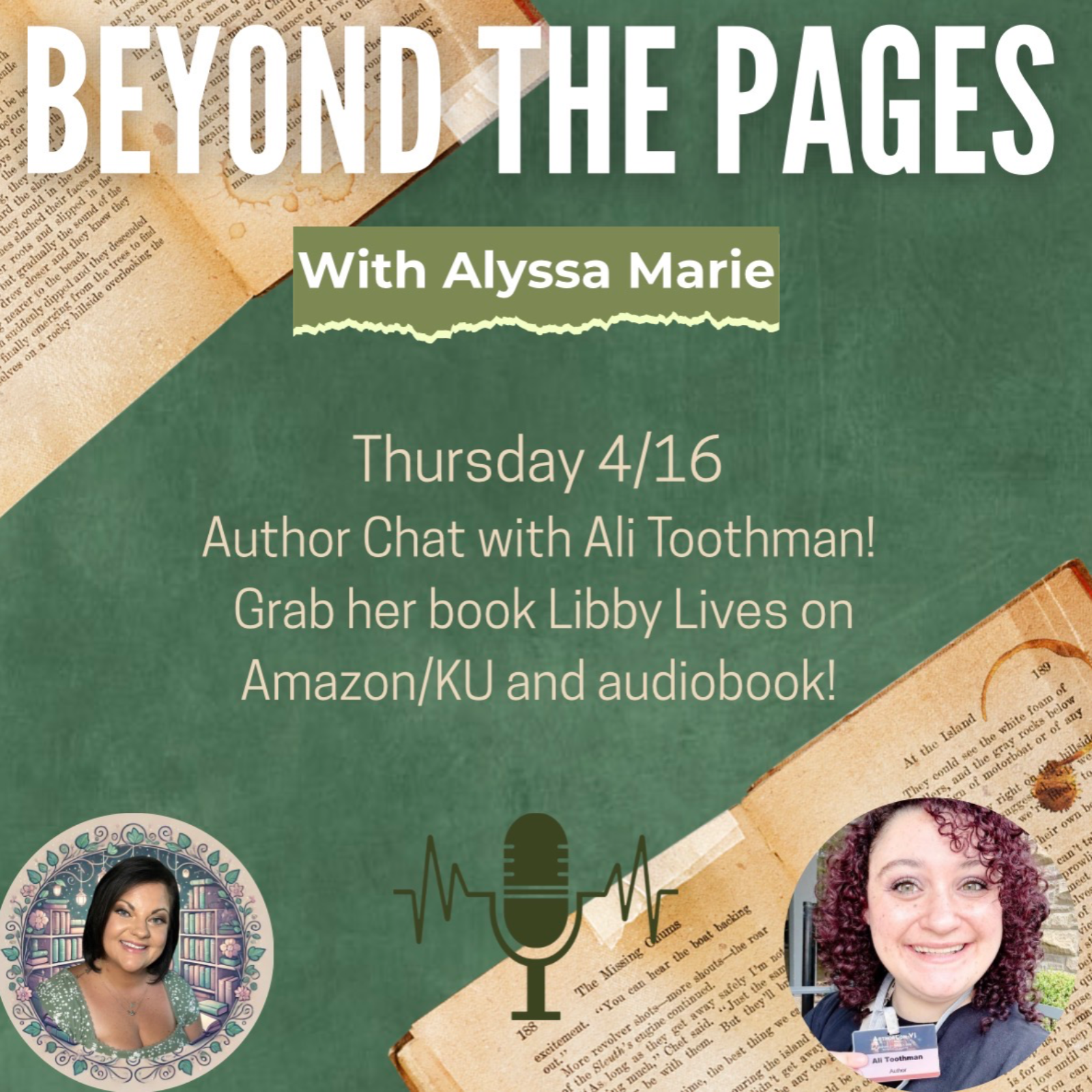 Author Chat with Ali Toothman  episode artwork