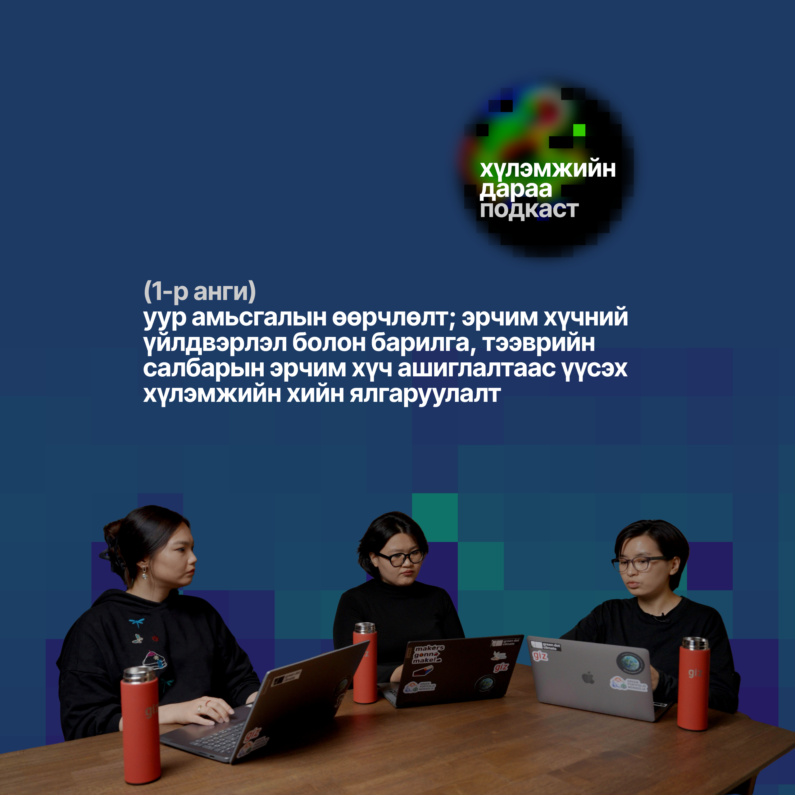 Хүлэмжийн дараа подкастын 1-р анги 🟢 Уур амьсгалын өөрчлөлтийн подкаст episode artwork