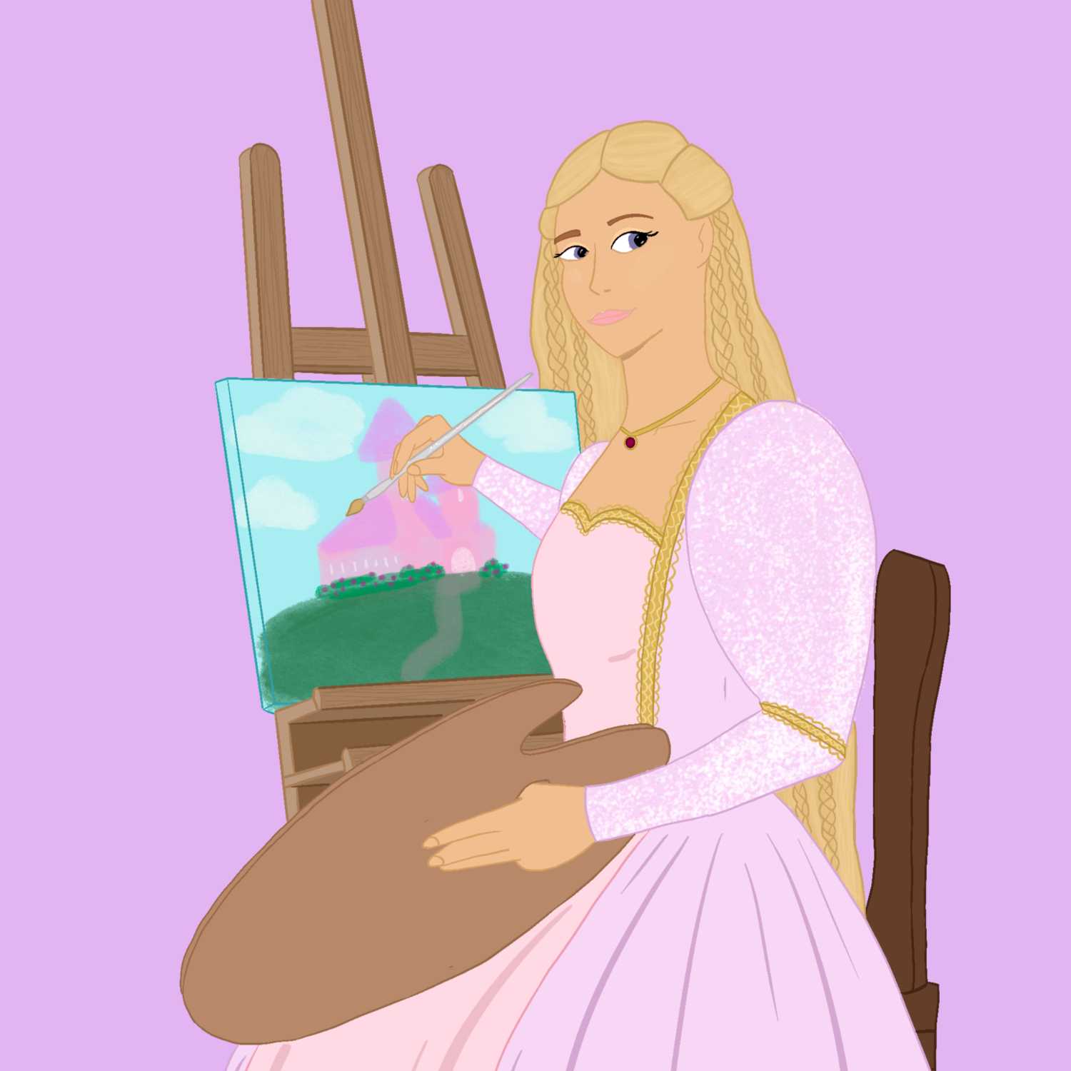 Untangling Barbie as Rapunzel: A BCU Analysis