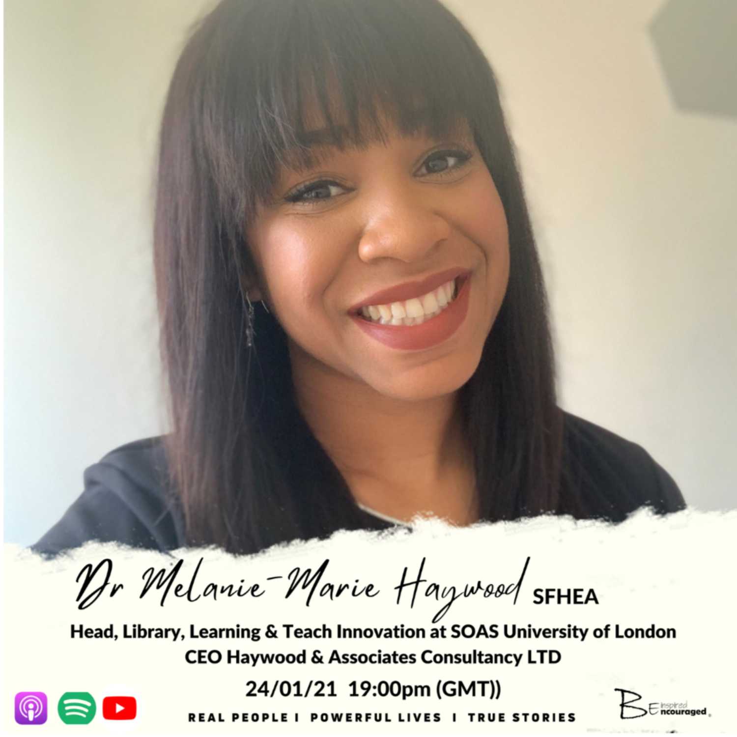 BIBE with Dr Melanie-Marie Haywood SFHEA BIBE with Dr Melanie-Marie Haywood SFHEA