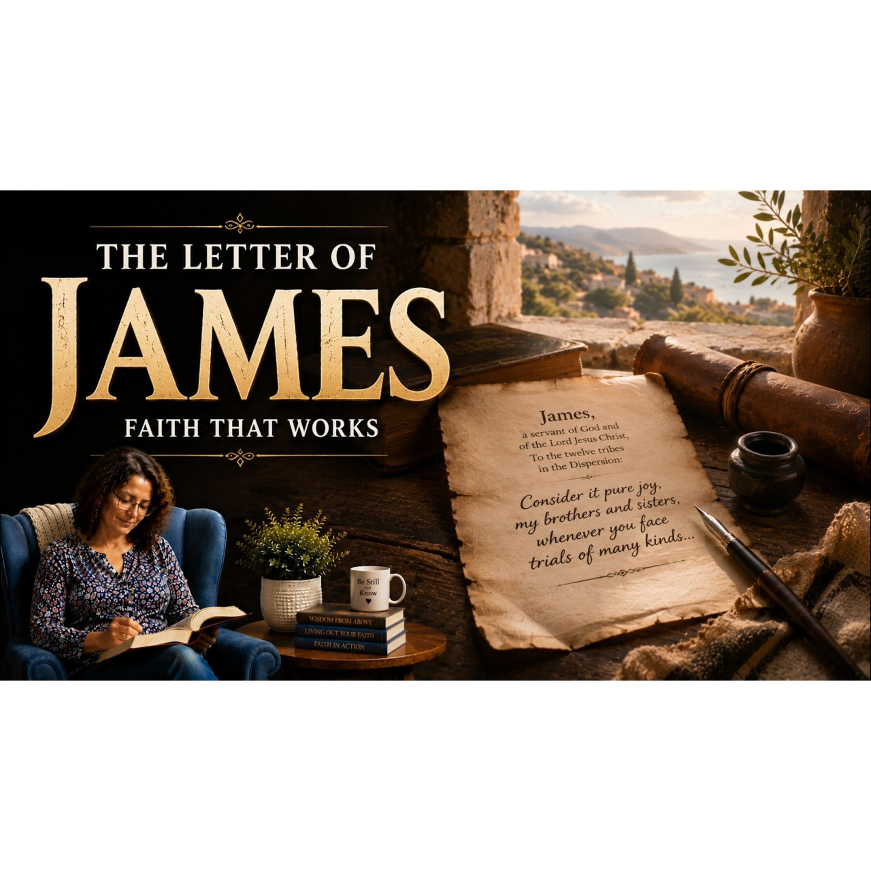 The Great Wisdom of the Book of James - A Letter That Teaches You How to Live _ Bible Stories episode artwork