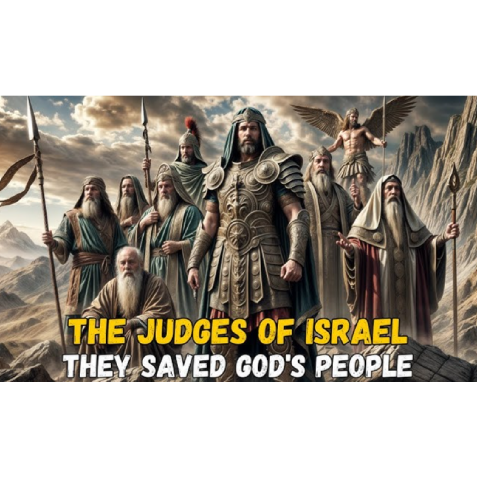 The Story of the Book of Judges – How Did God Deliver His People  Bible Stories episode artwork