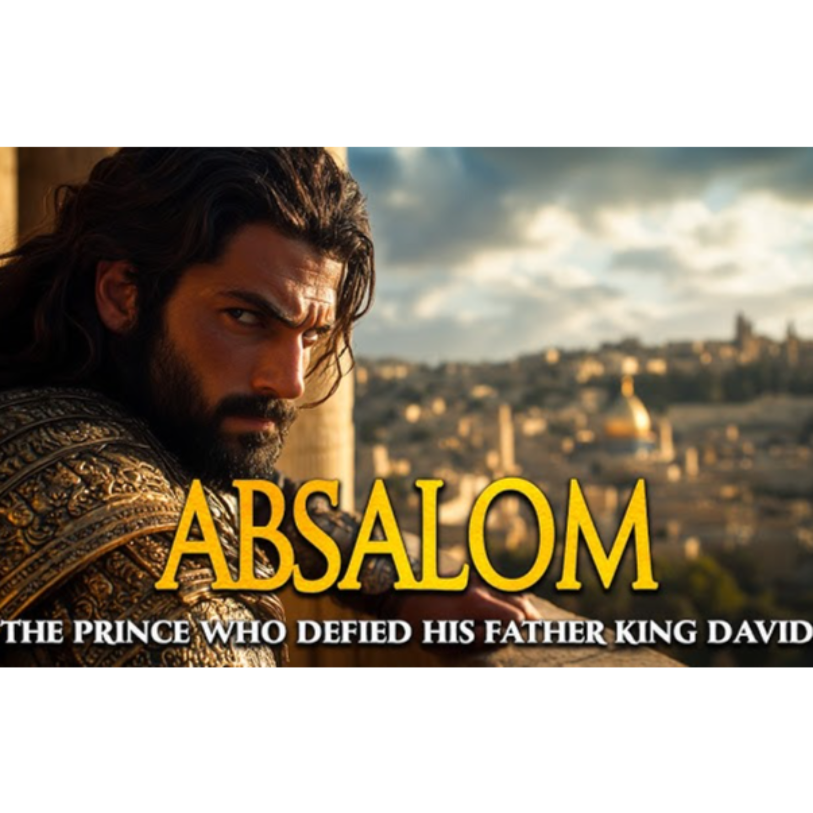 Absalom – The Rebellious Son Who Defied King David and Stole His Throne _ Bible Stories episode artwork