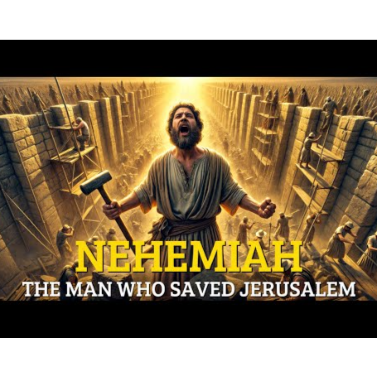 The Story of Nehemiah - The Man Who Rebuilt the Wall and Restored Jerusalem's Hope episode artwork