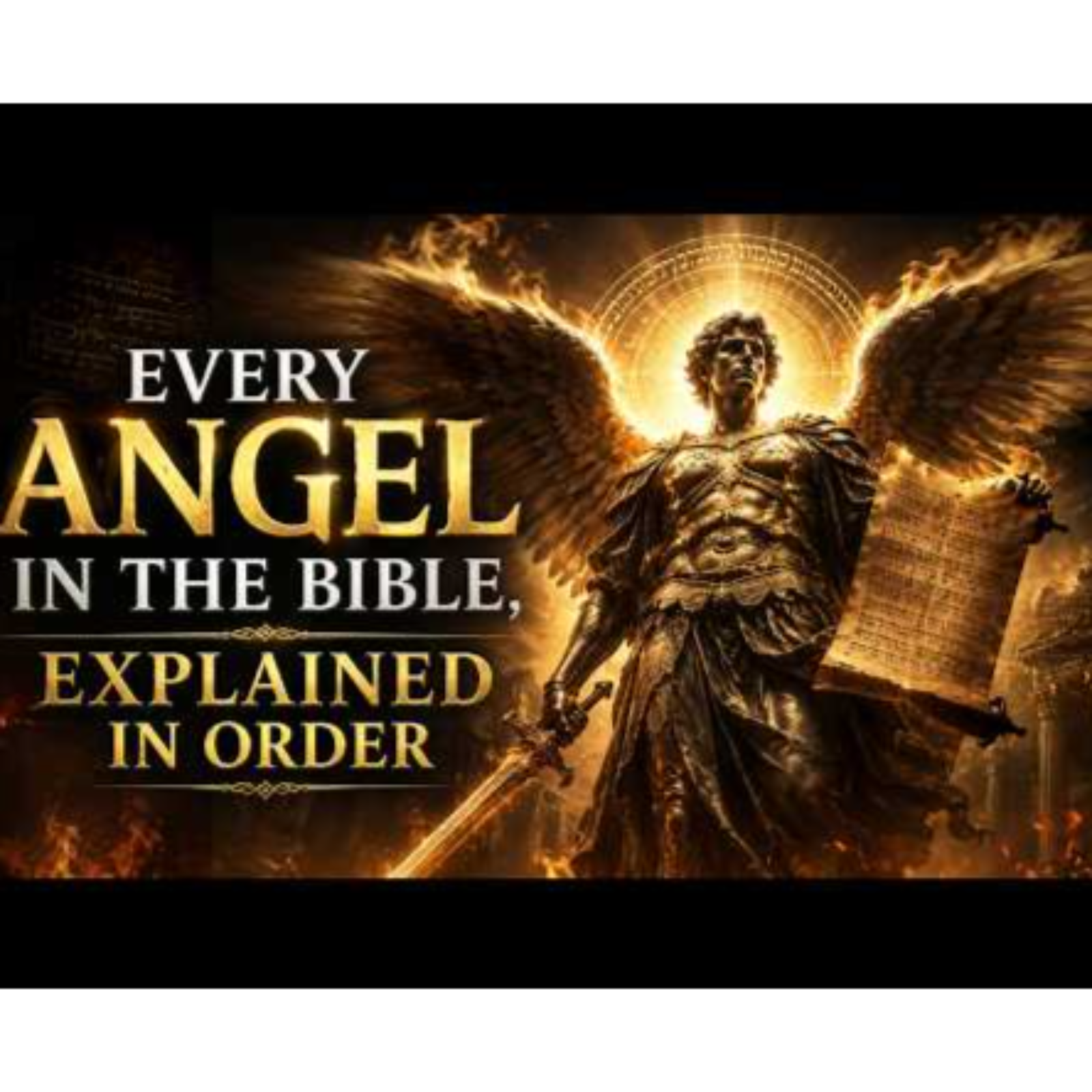 Every Angel in the Bible Explained (No Ads) episode artwork