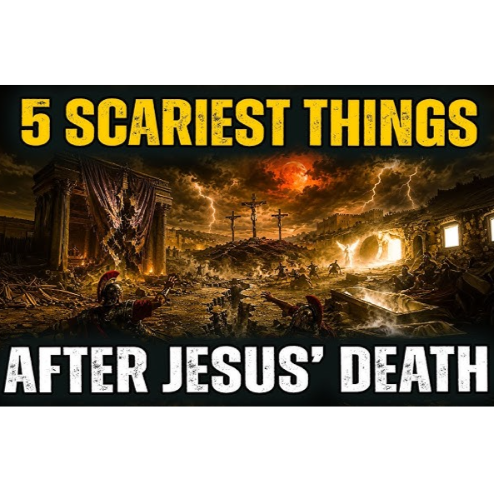 05 Most Scariest Things After Jesus Death (2026) The ENTIRE Biblical Story That Shock The World 4k episode artwork