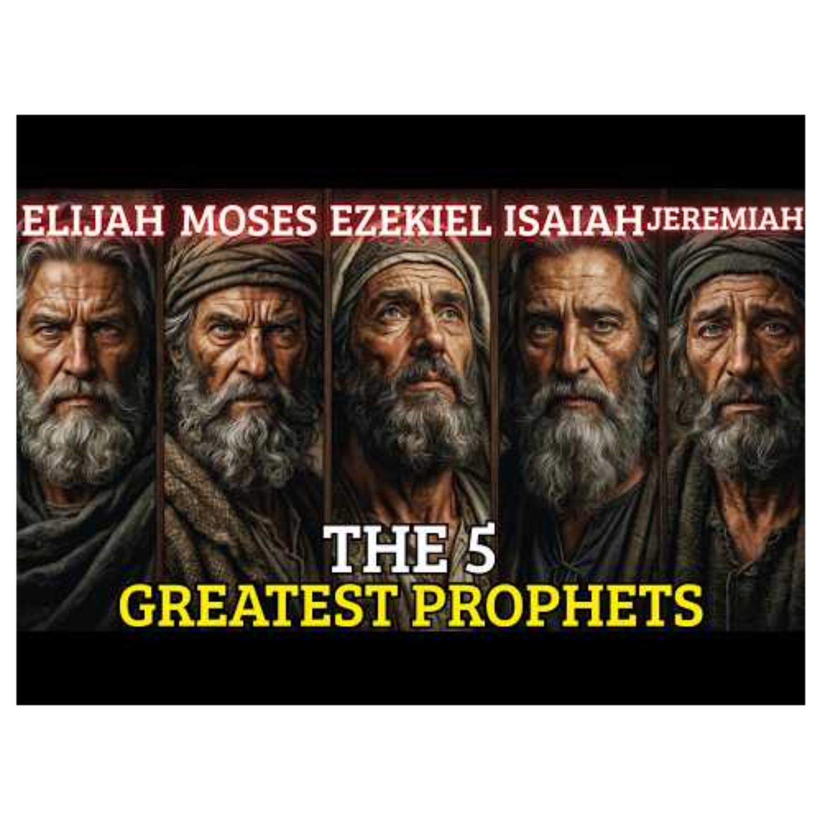 THE GREATEST PROPHETS OF THE BIBLE – MOSES_ ELIJAH_ ISAIAH_ JEREMIAH_ EZEKIEL episode artwork