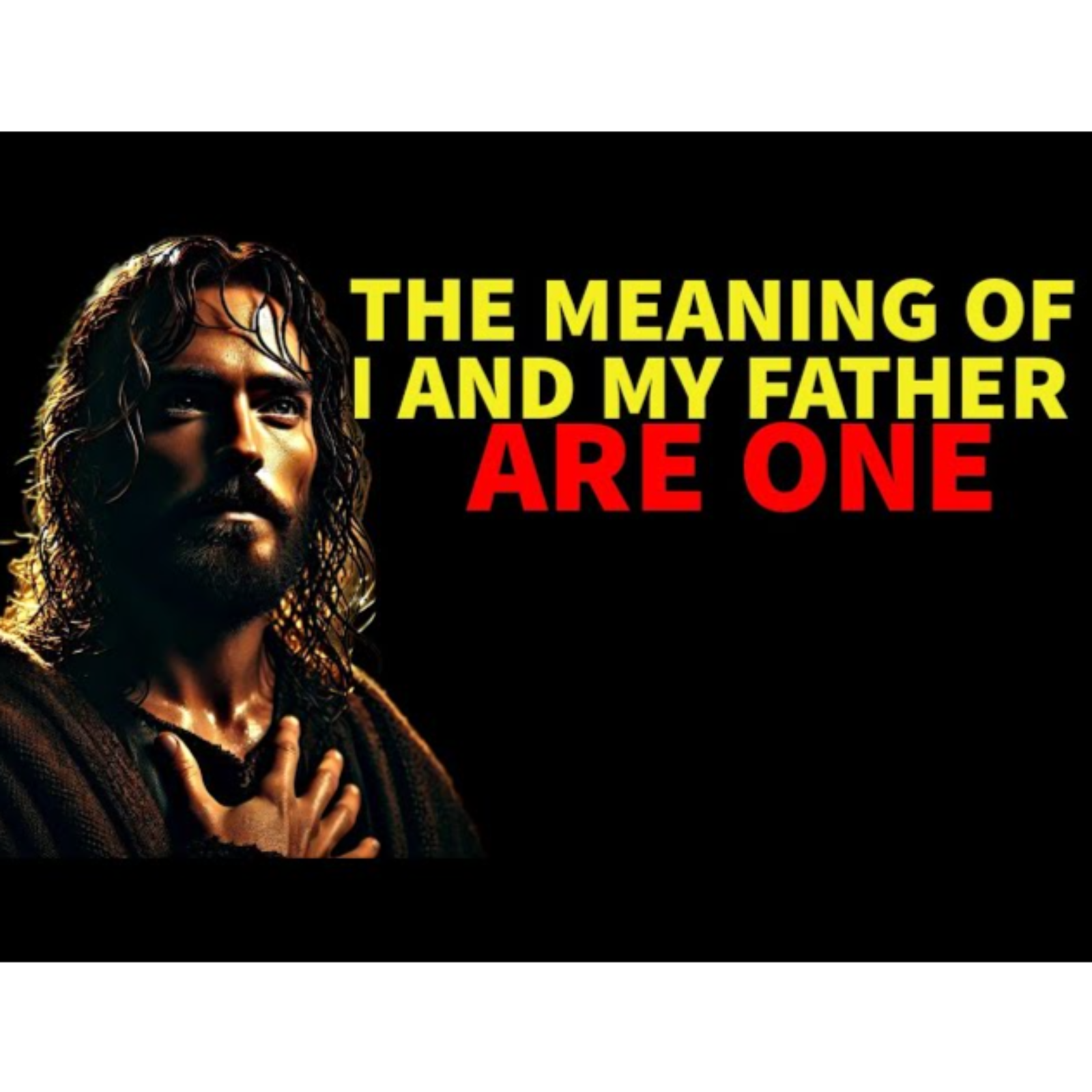 What JESUS Meant By _I AND MY FATHER ARE ONE_ _ Biblical Wisdom episode artwork
