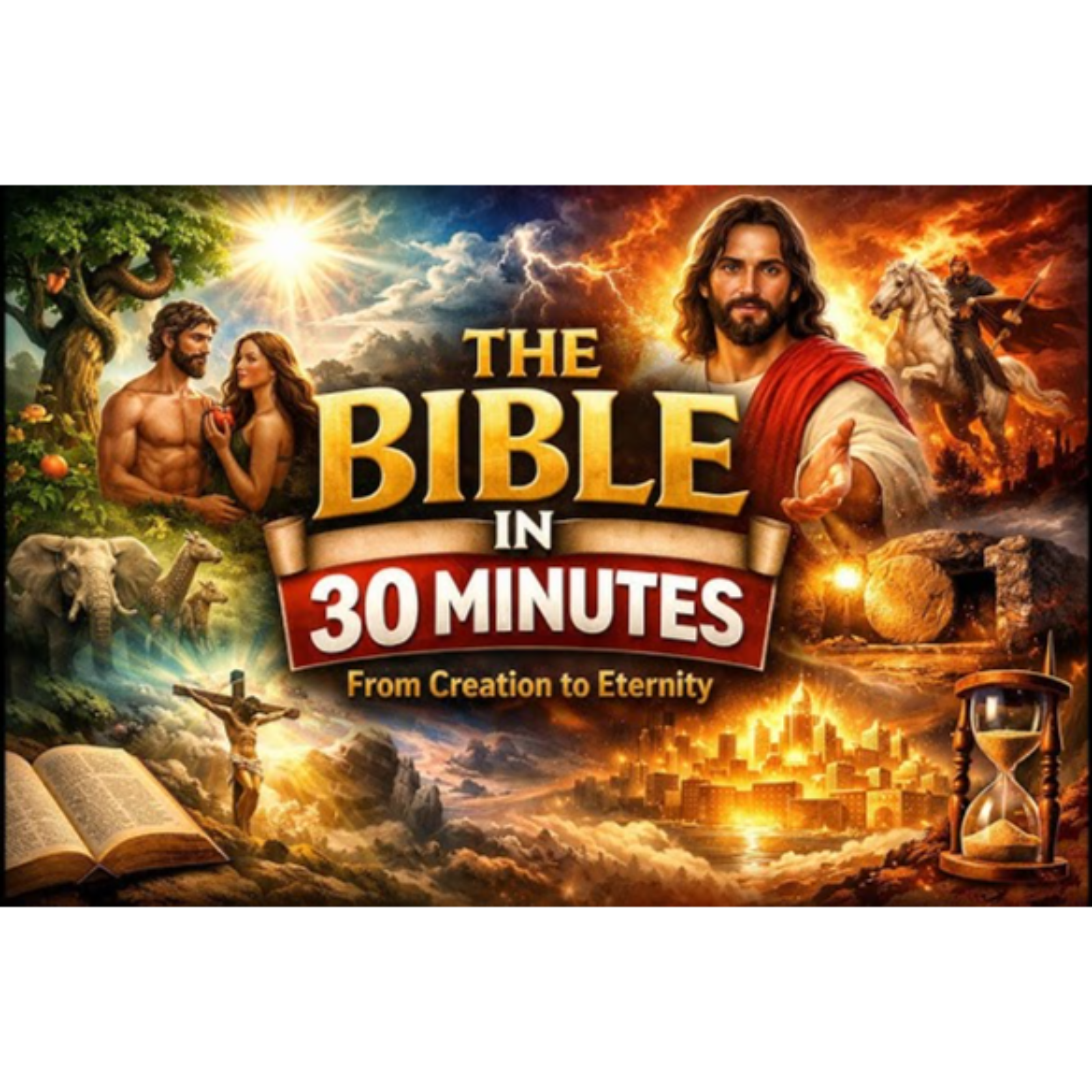 The Bible in 30 Minutes _ God_s Rescue Plan Explained • 4K episode artwork