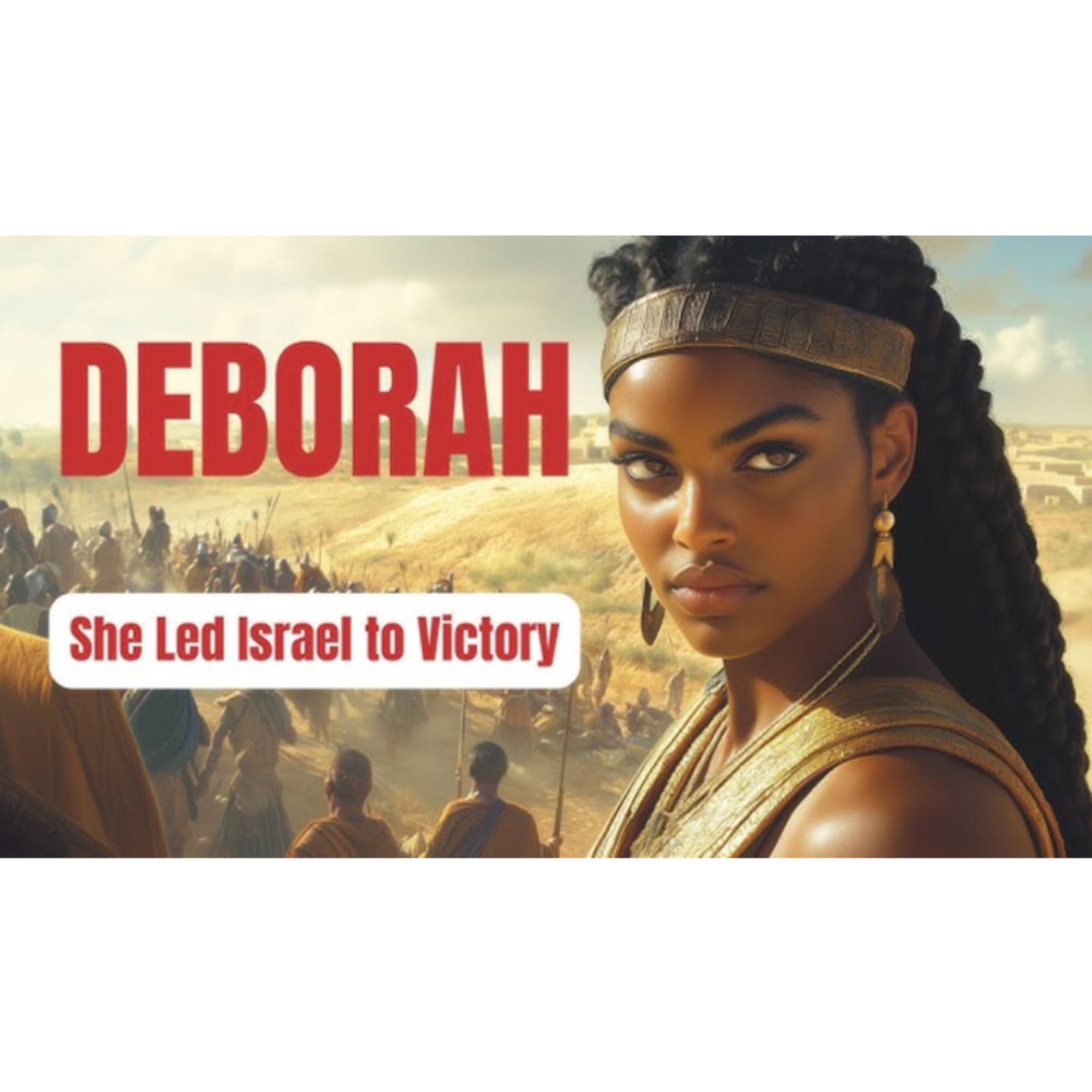 Deborah in the Bible _ The Judge Who Saved Israel _ Bible Stories episode artwork