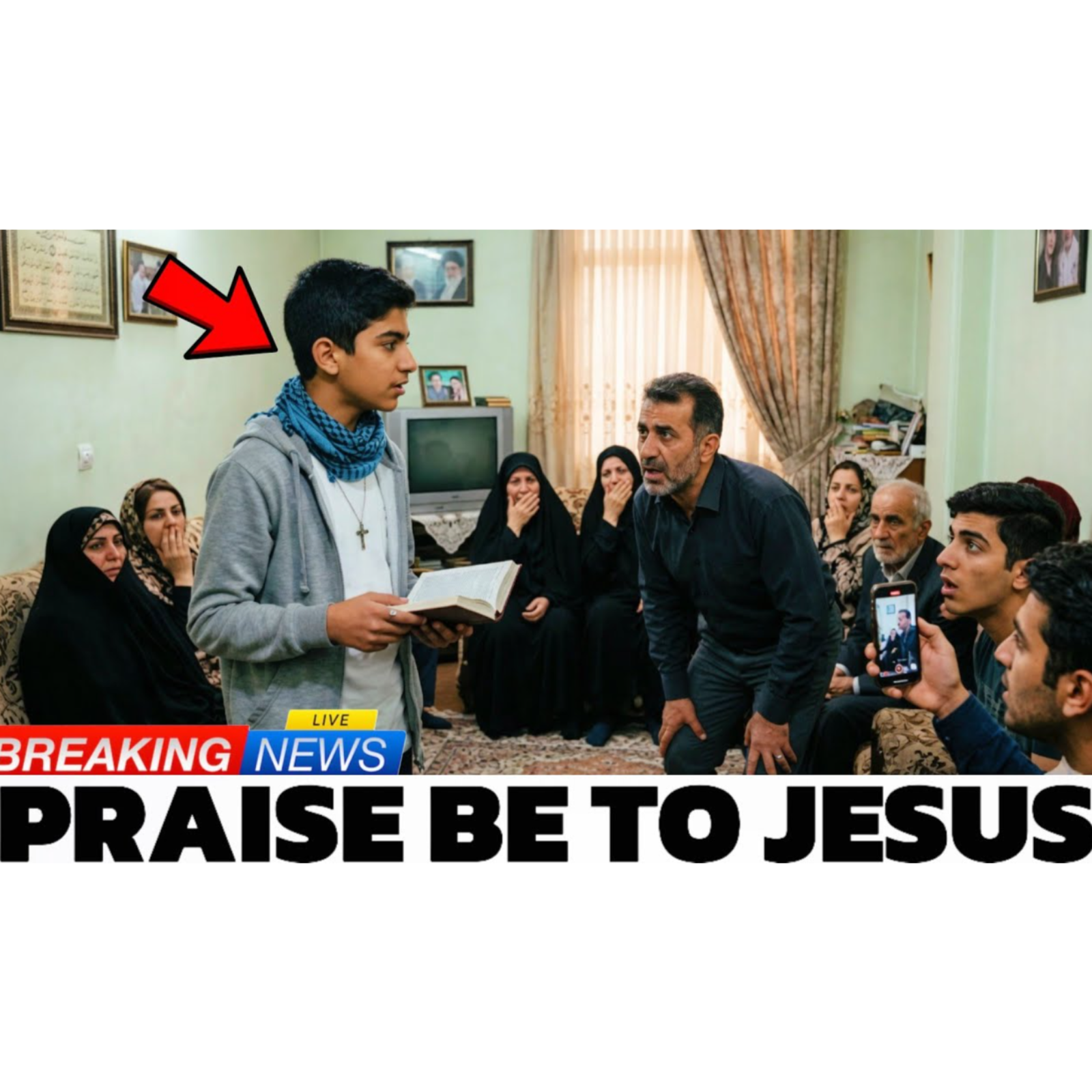 14 Year Old Muslim Teen Faces Family After Secretly Accepting Jesus_ Their Reaction is Unbelievable episode artwork