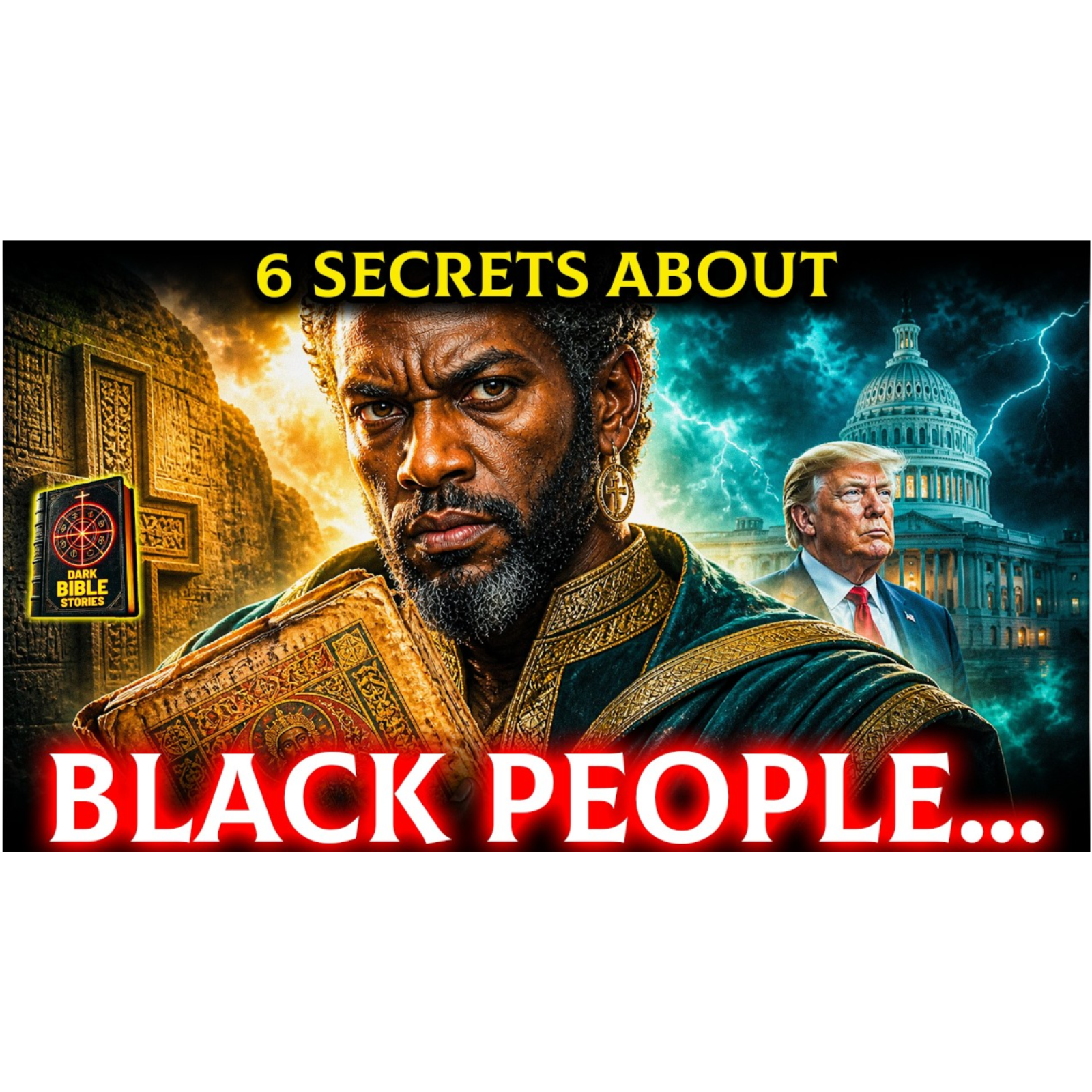 The Kebra Nagast's 6 Secrets About Black People They NEVER Told You! - Dark Bible Stories episode artwork