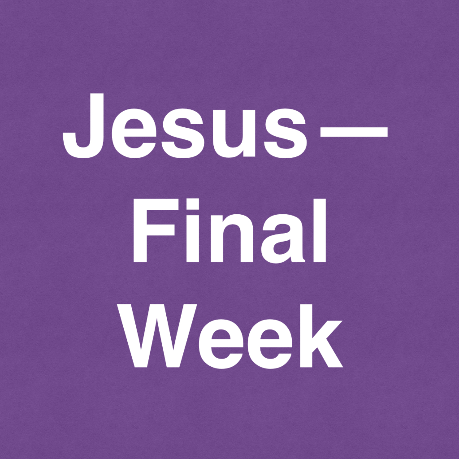 216 - Gethsemane episode artwork