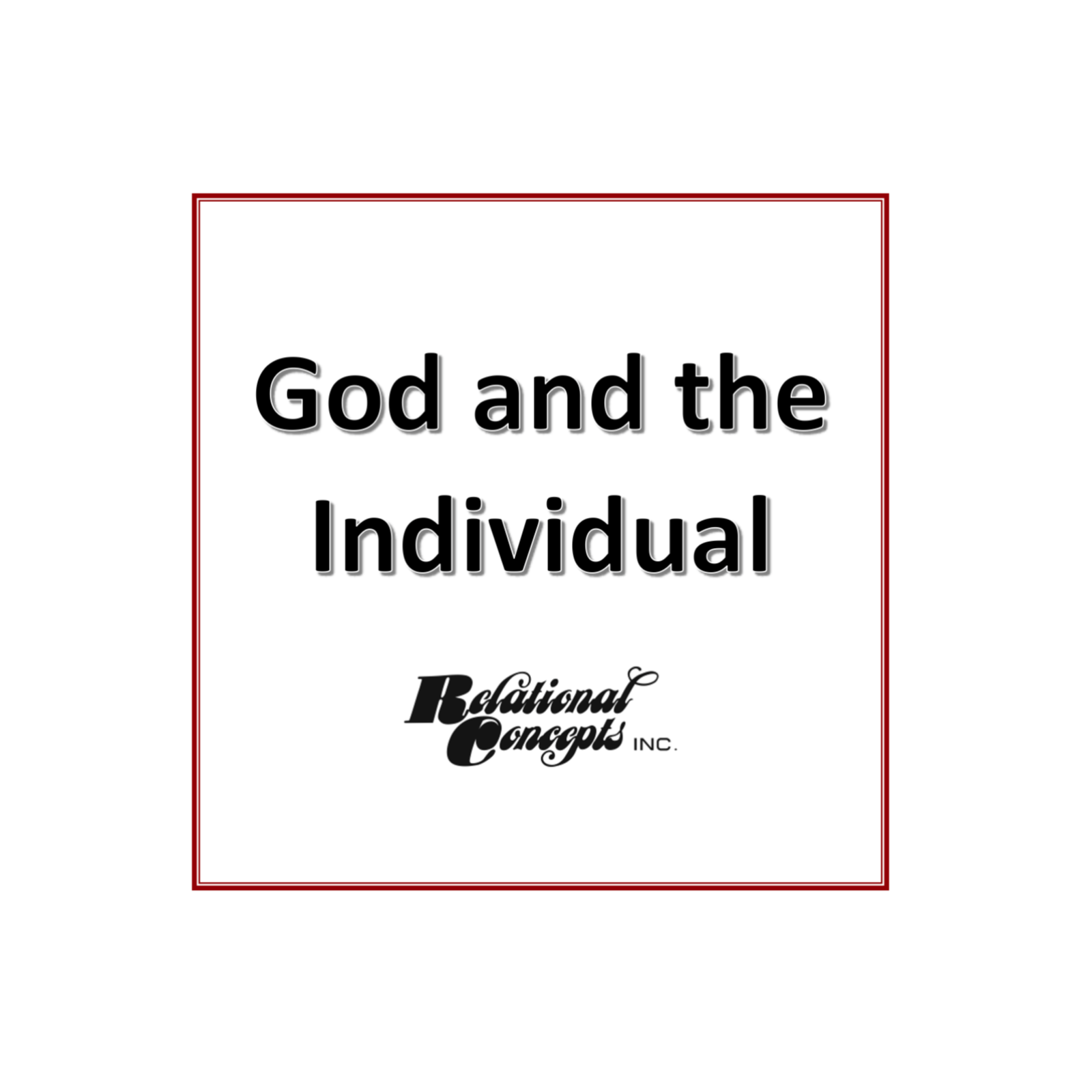 God and the Individual